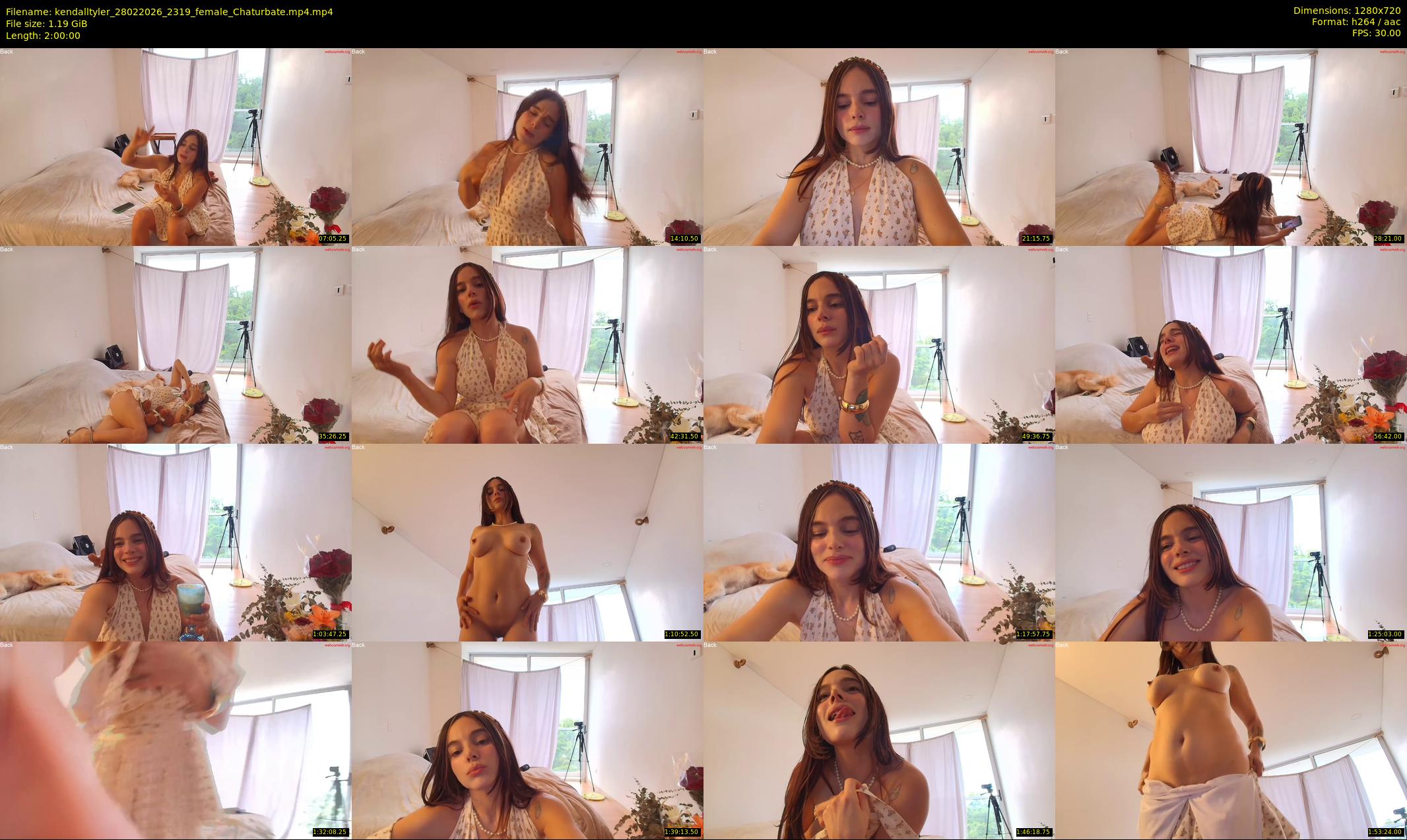 kendalltyler — 120 minute Chaturbate female cam show recording, 720p, Feb 28, 2026