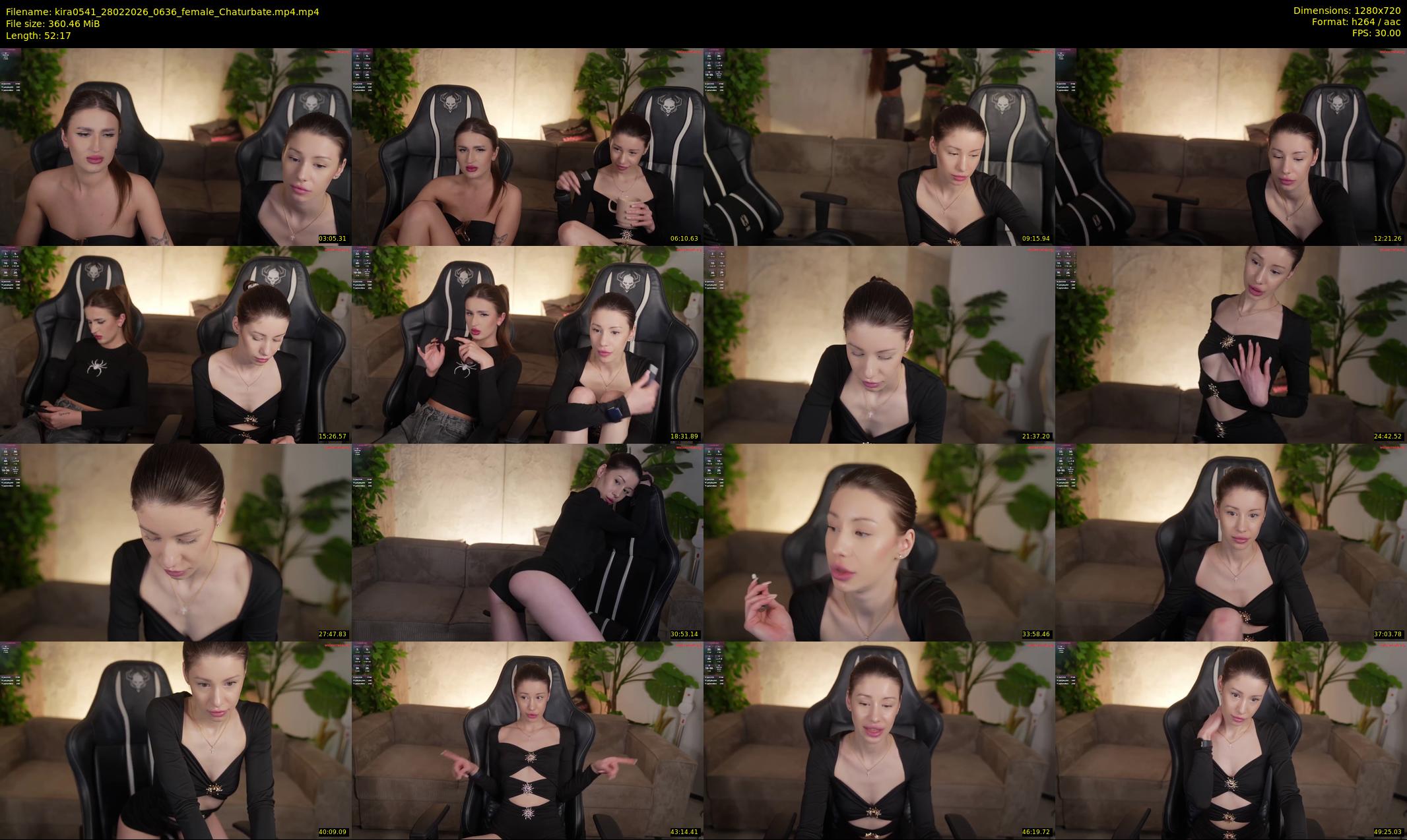 kira0541 — 53 minute Chaturbate couple cam show recording, 720p, Feb 28, 2026