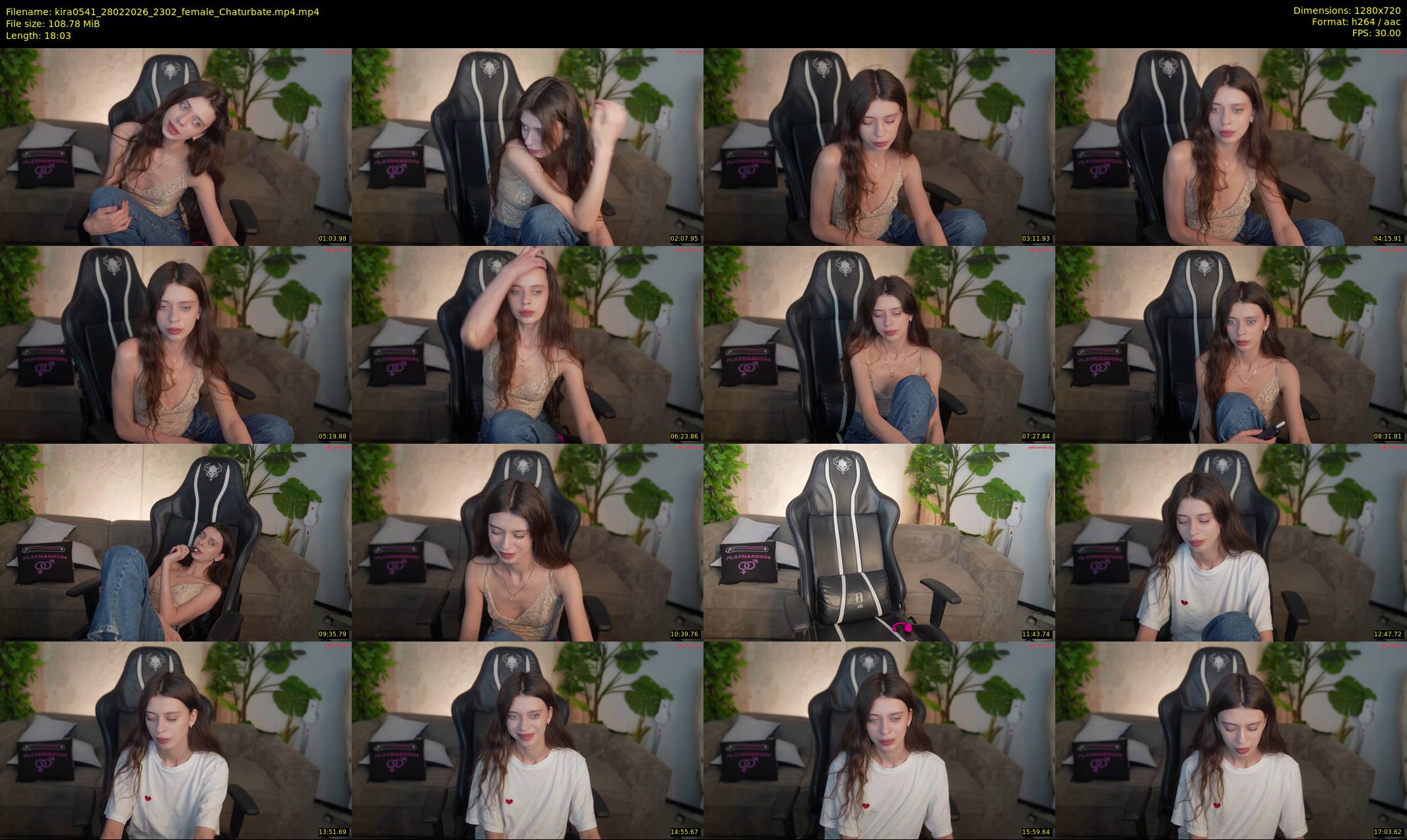 kira0541 — 19 minute Chaturbate couple cam show recording, 720p, Feb 28, 2026