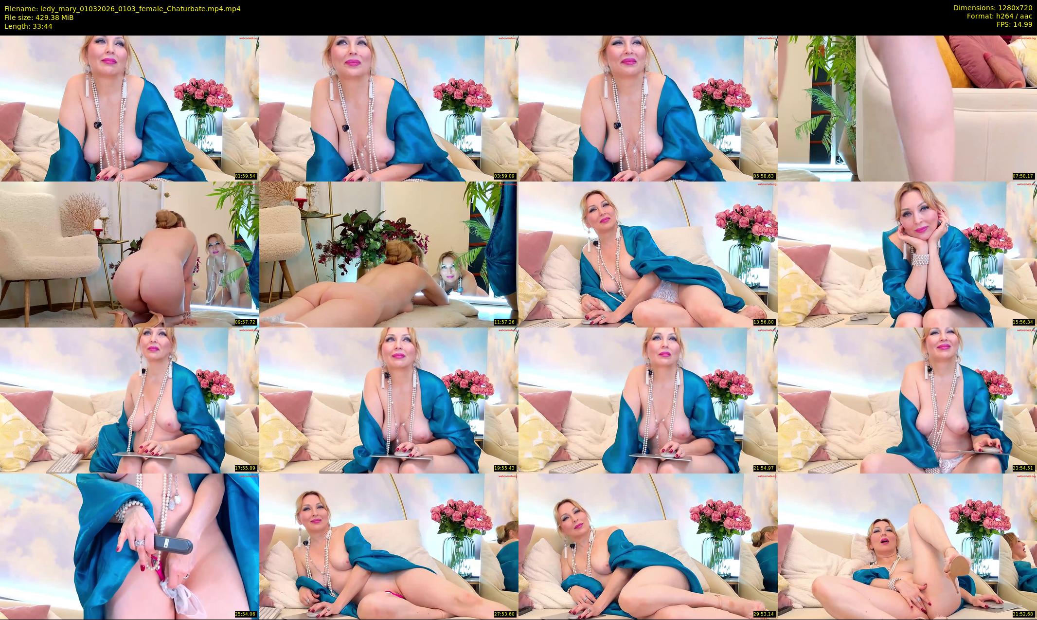 ledy_mary — 34 minute Chaturbate female cam show recording, 720p, Mar 1, 2026