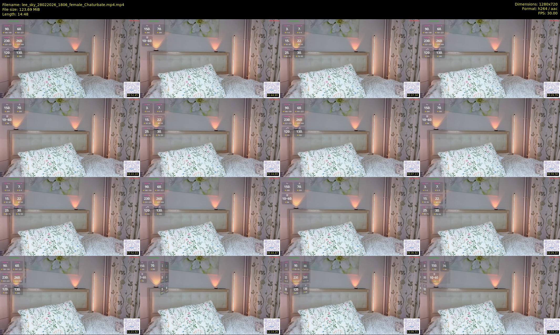 lee_sky — 15 minute Chaturbate female cam show recording, 720p, Feb 28, 2026