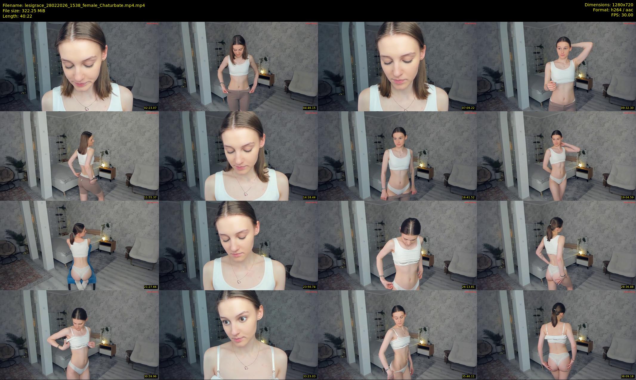lesigrace — 41 minute Chaturbate female cam show recording, 720p, Feb 28, 2026