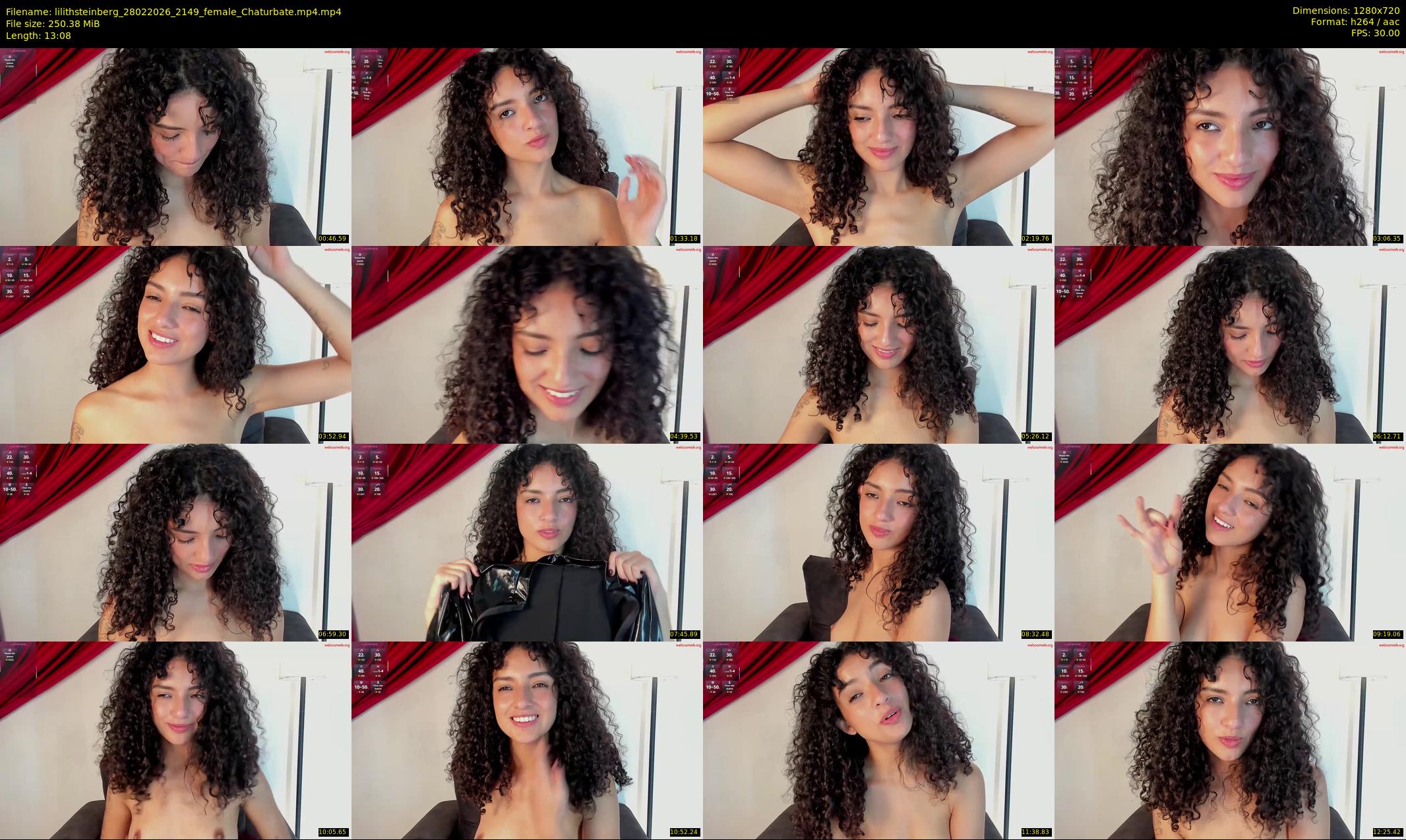 lilithsteinberg — 14 minute Chaturbate female cam show recording, 720p, Feb 28, 2026