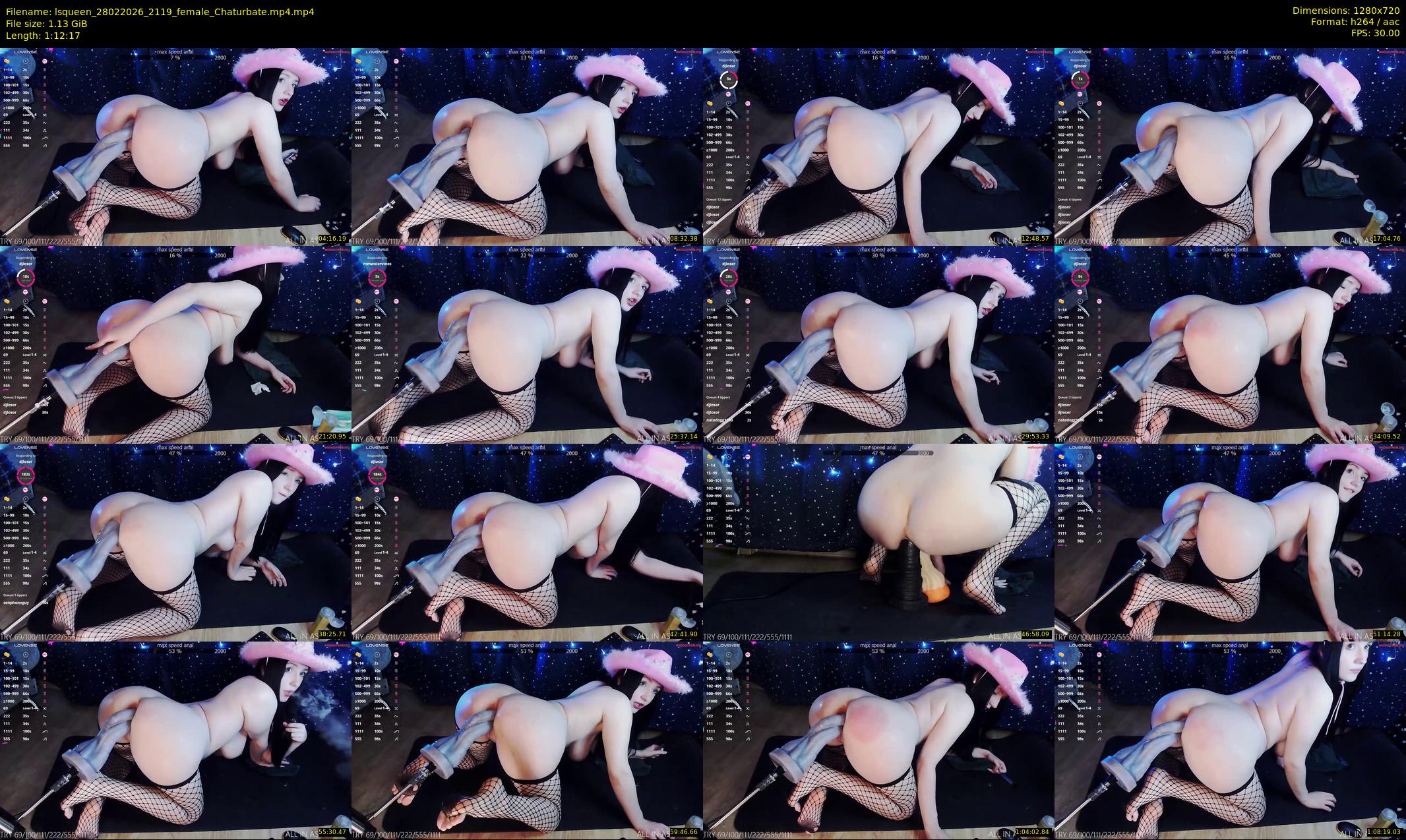 lsqueen — 73 minute Chaturbate female cam show recording, 720p, Feb 28, 2026