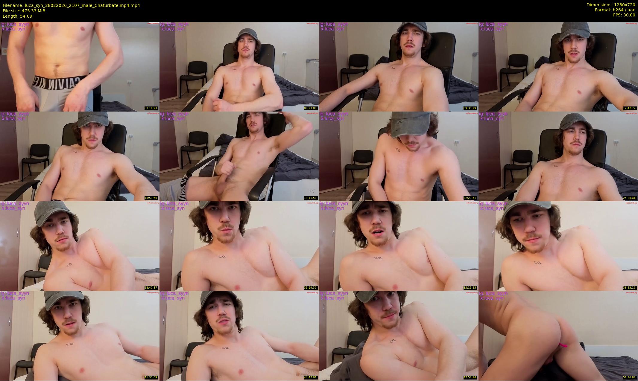 luca_syn — 55 minute Chaturbate male cam show recording, 720p, Feb 28, 2026