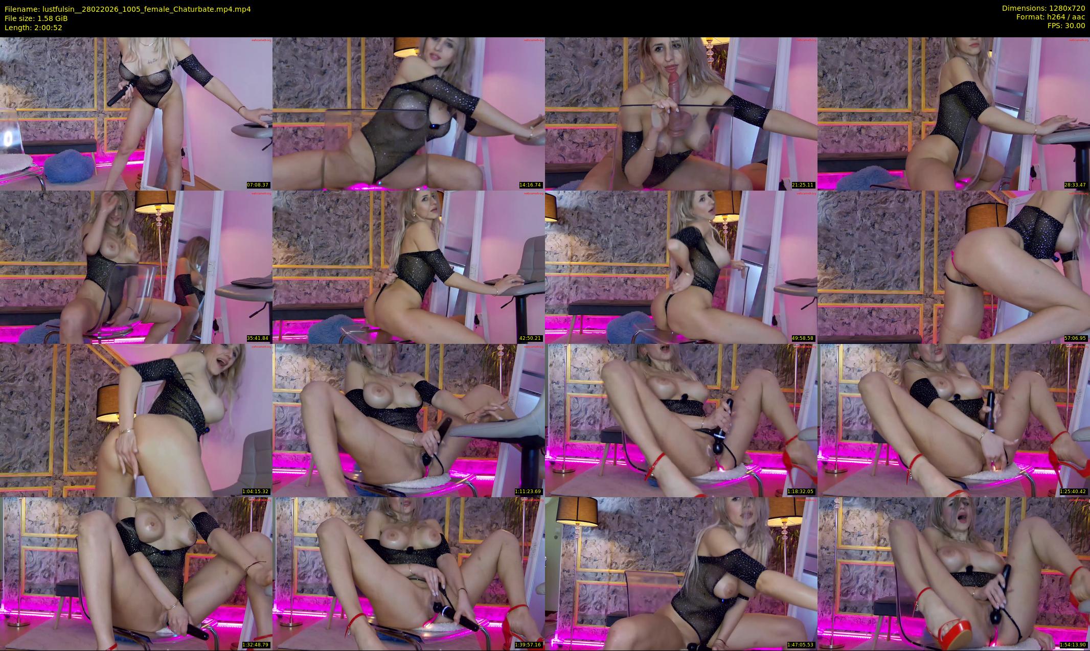 lustfulsin_ — 121 minute Chaturbate couple cam show recording, 720p, Feb 28, 2026