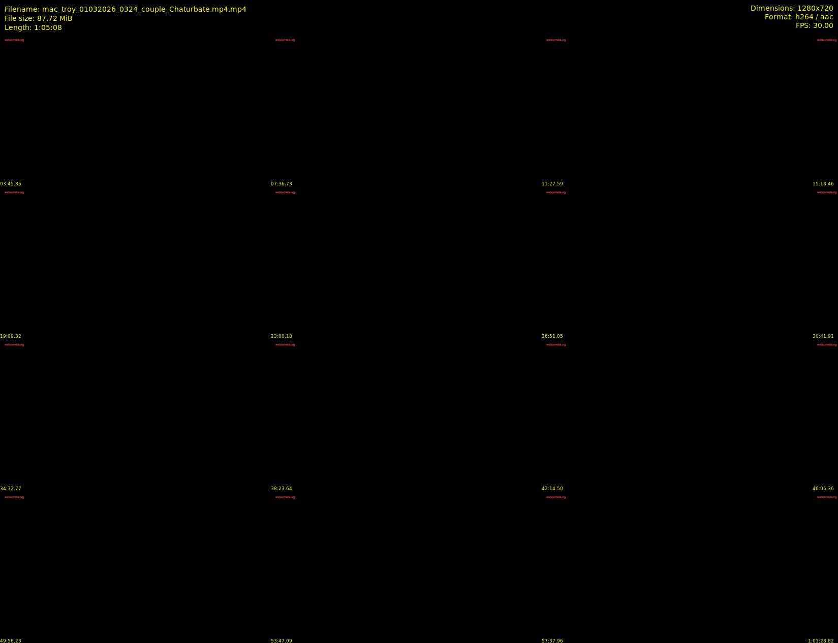 mac_troy — 66 minute Chaturbate couple cam show recording, 720p, Mar 1, 2026