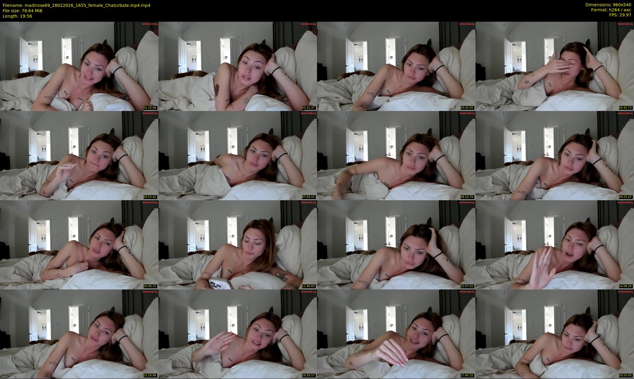madirose69 — 20 minute Chaturbate female cam show recording, 480p, Feb 28, 2026