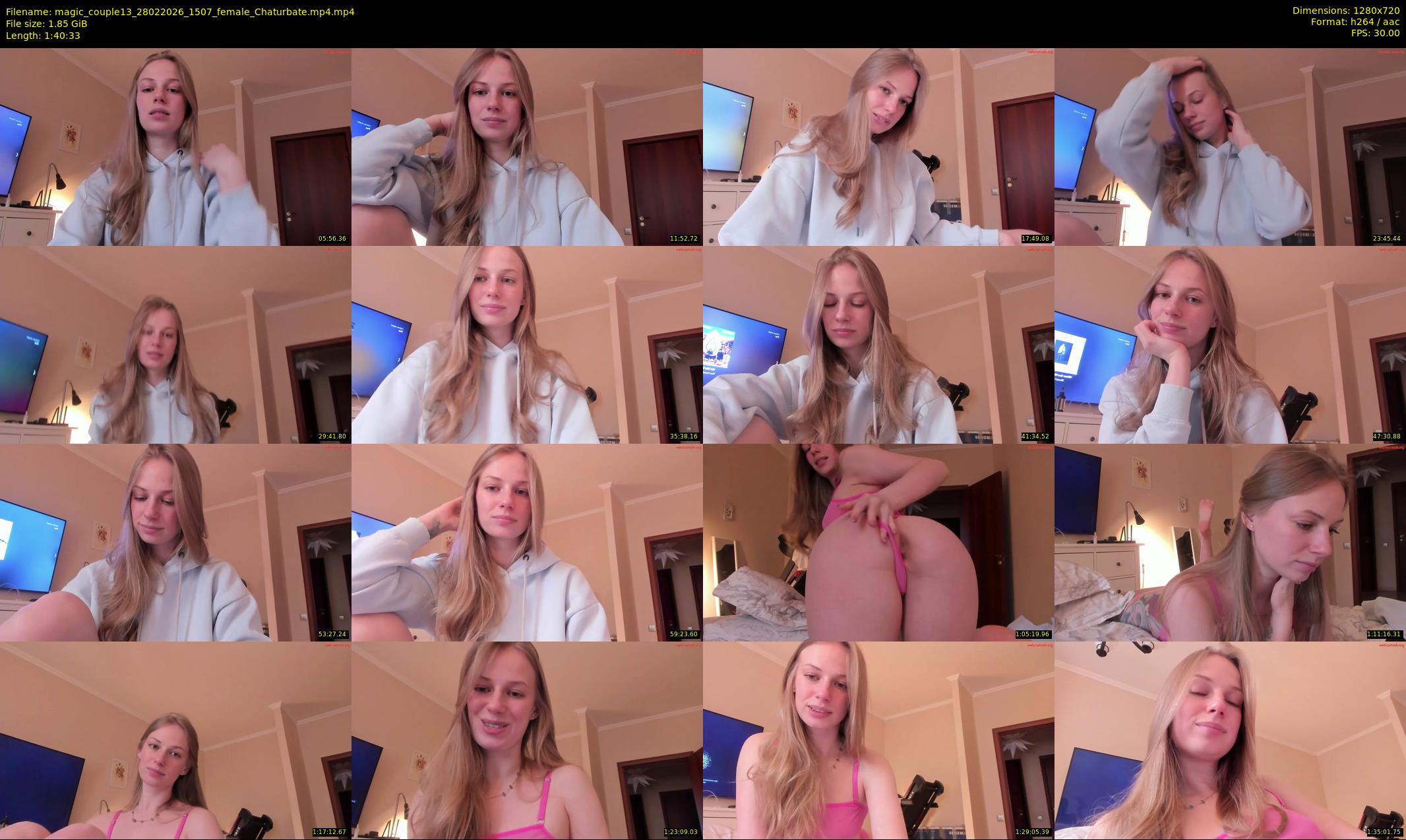 magic_couple13 — 101 minute Chaturbate couple cam show recording, 720p, Feb 28, 2026