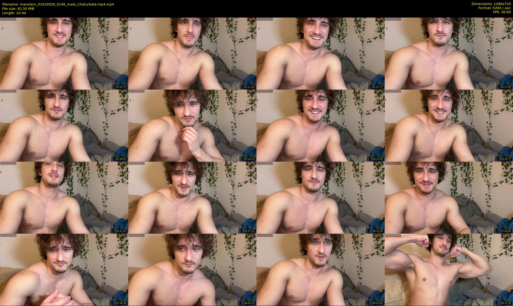 manolein — 11 minute Chaturbate male cam show recording, 720p, Mar 1, 2026