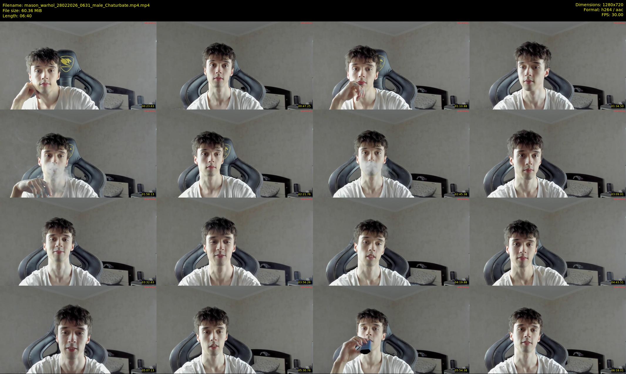 mason_warhol — 7 minute Chaturbate male cam show recording, 720p, Feb 28, 2026