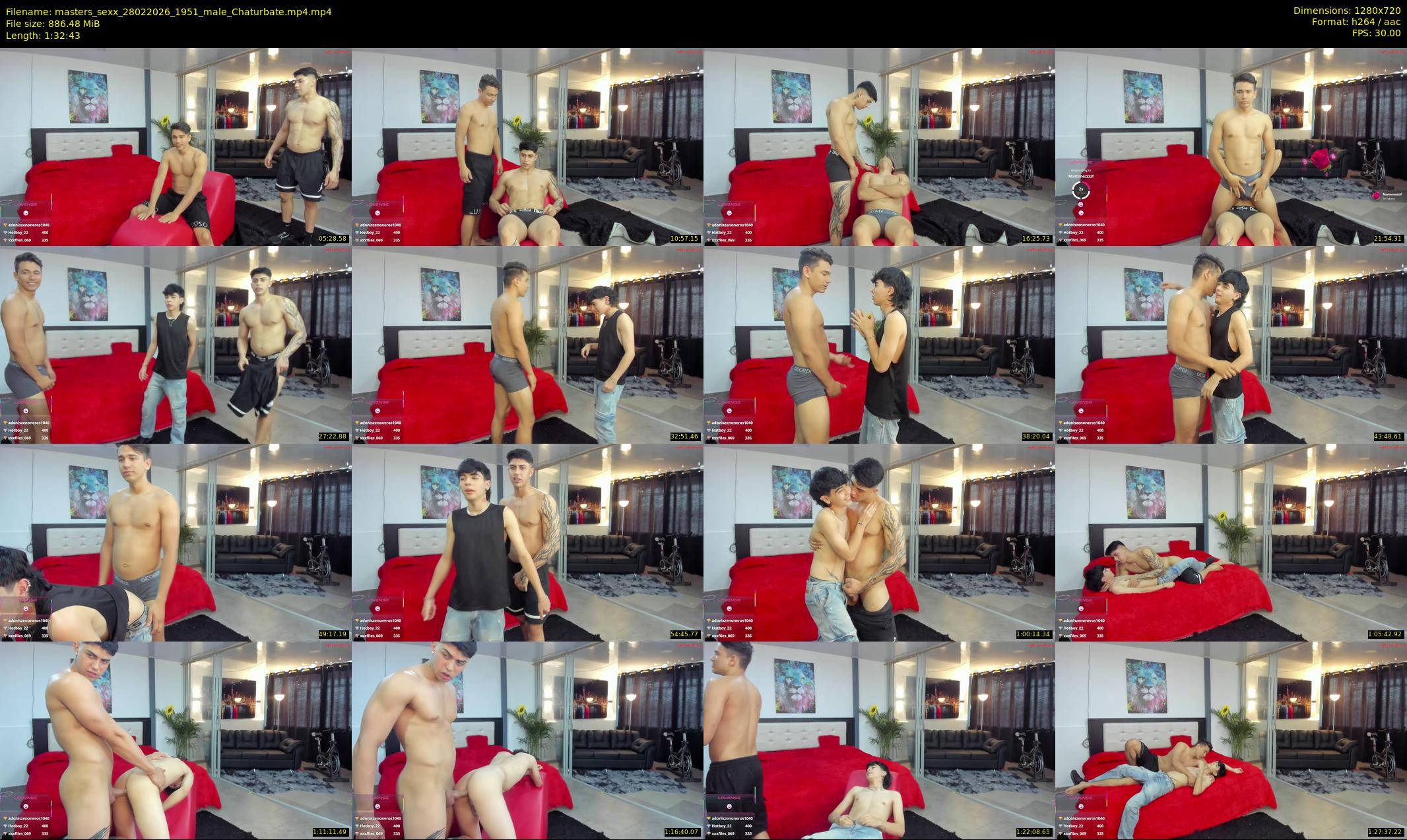 masters_sexx — 93 minute Chaturbate male cam show recording, 720p, Feb 28, 2026