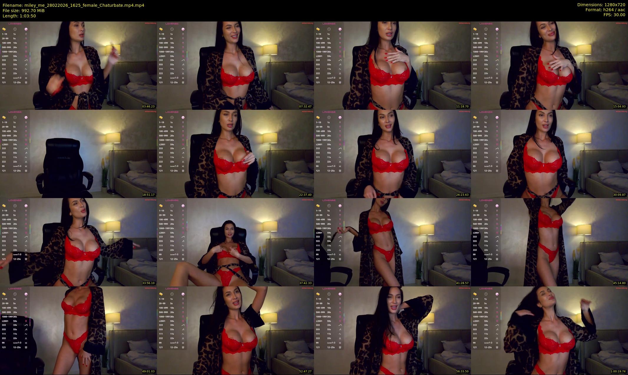 miley_me — 64 minute Chaturbate female cam show recording, 720p, Feb 28, 2026