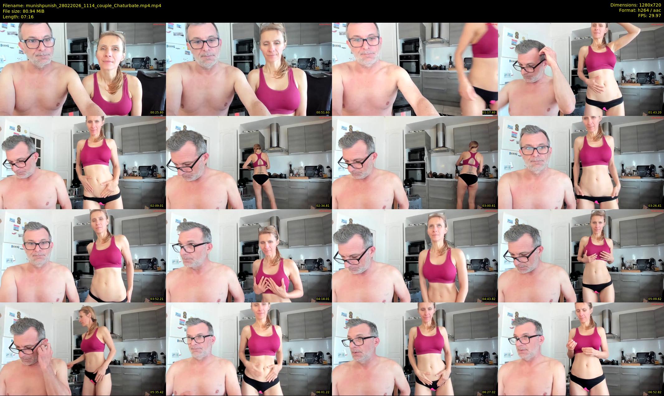 munishpunish — 8 minute Chaturbate couple cam show recording, 720p, Feb 28, 2026