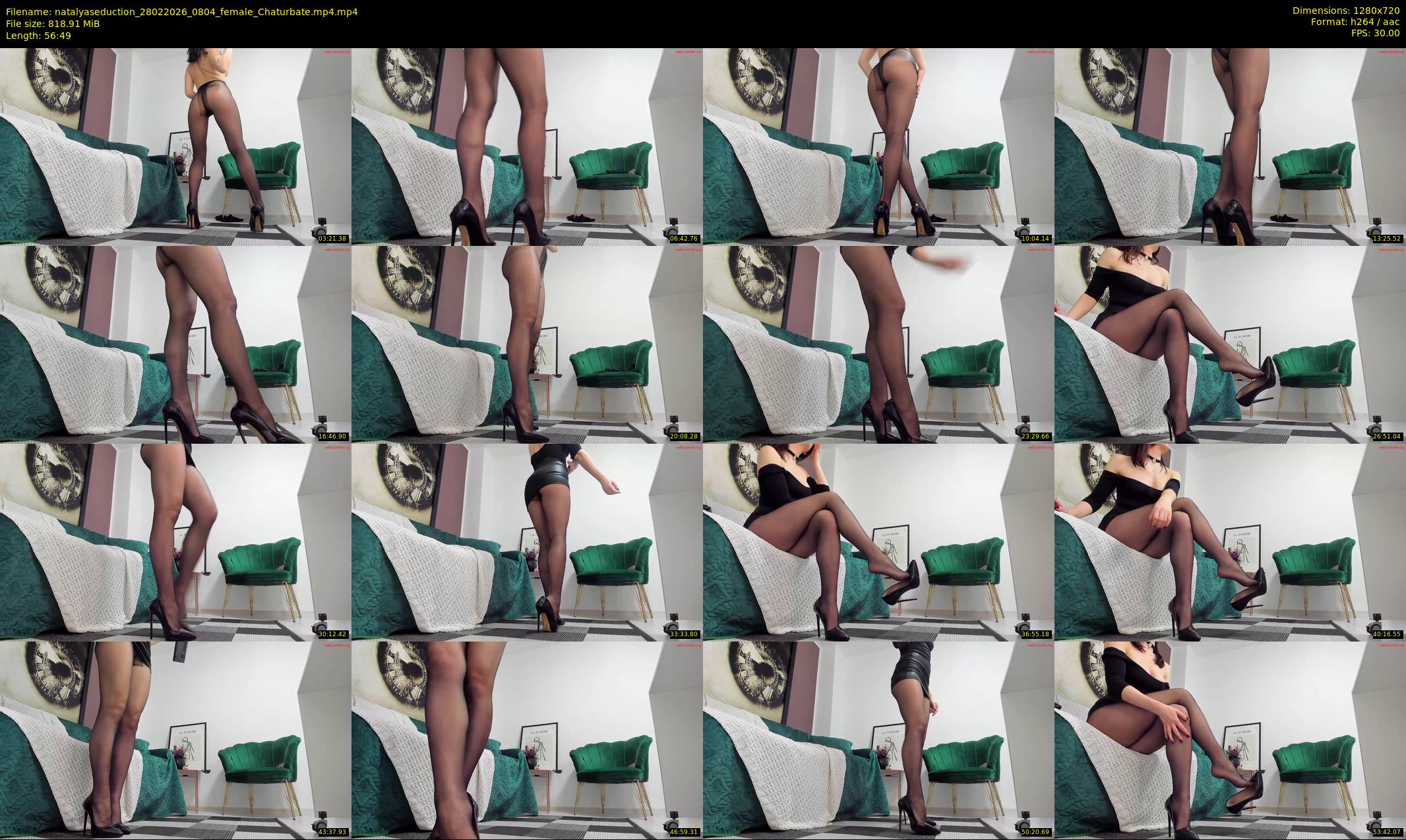 natalyaseduction — 57 minute Chaturbate female cam show recording, 720p, Feb 28, 2026