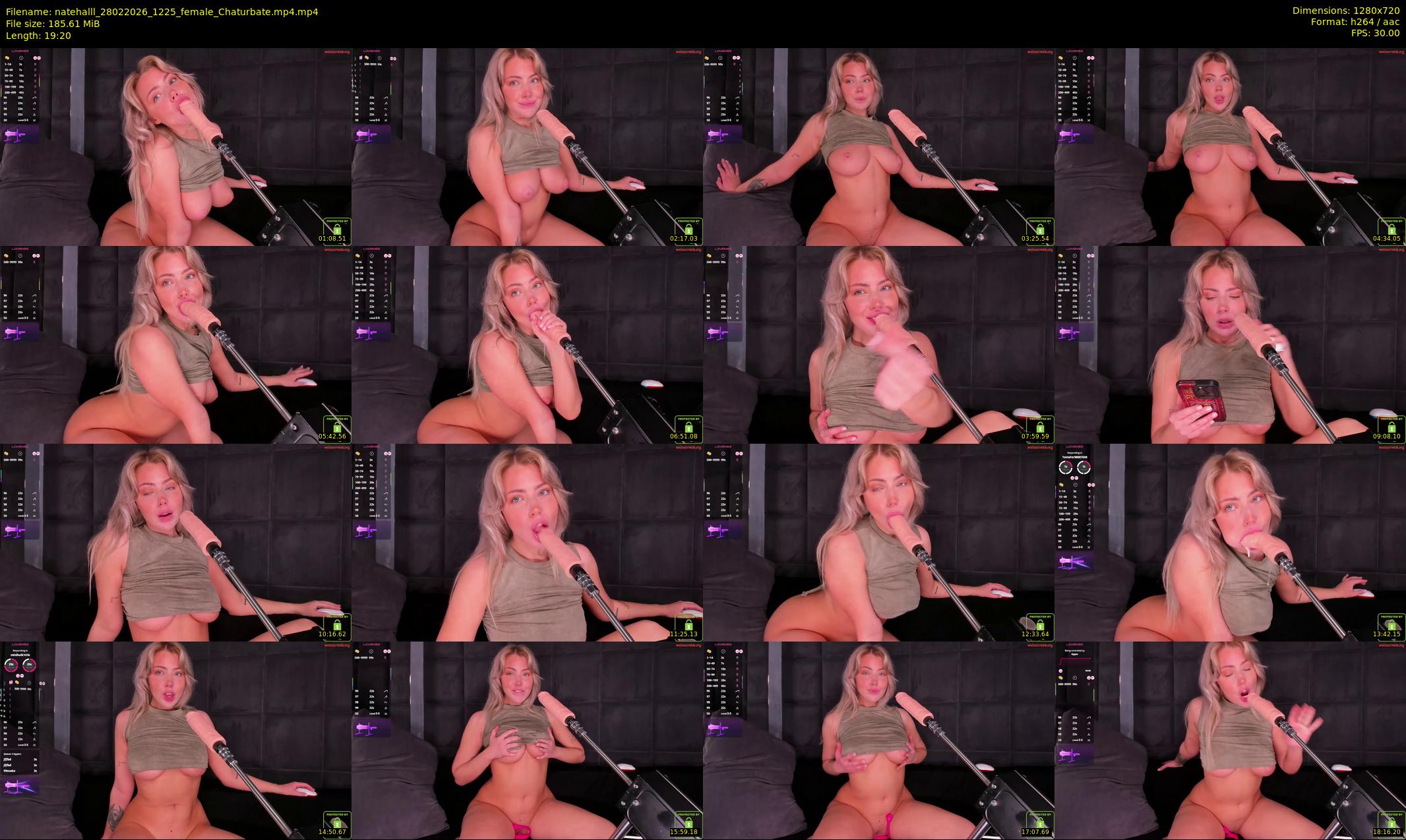 natehalll — 20 minute Chaturbate female cam show recording, 720p, Feb 28, 2026