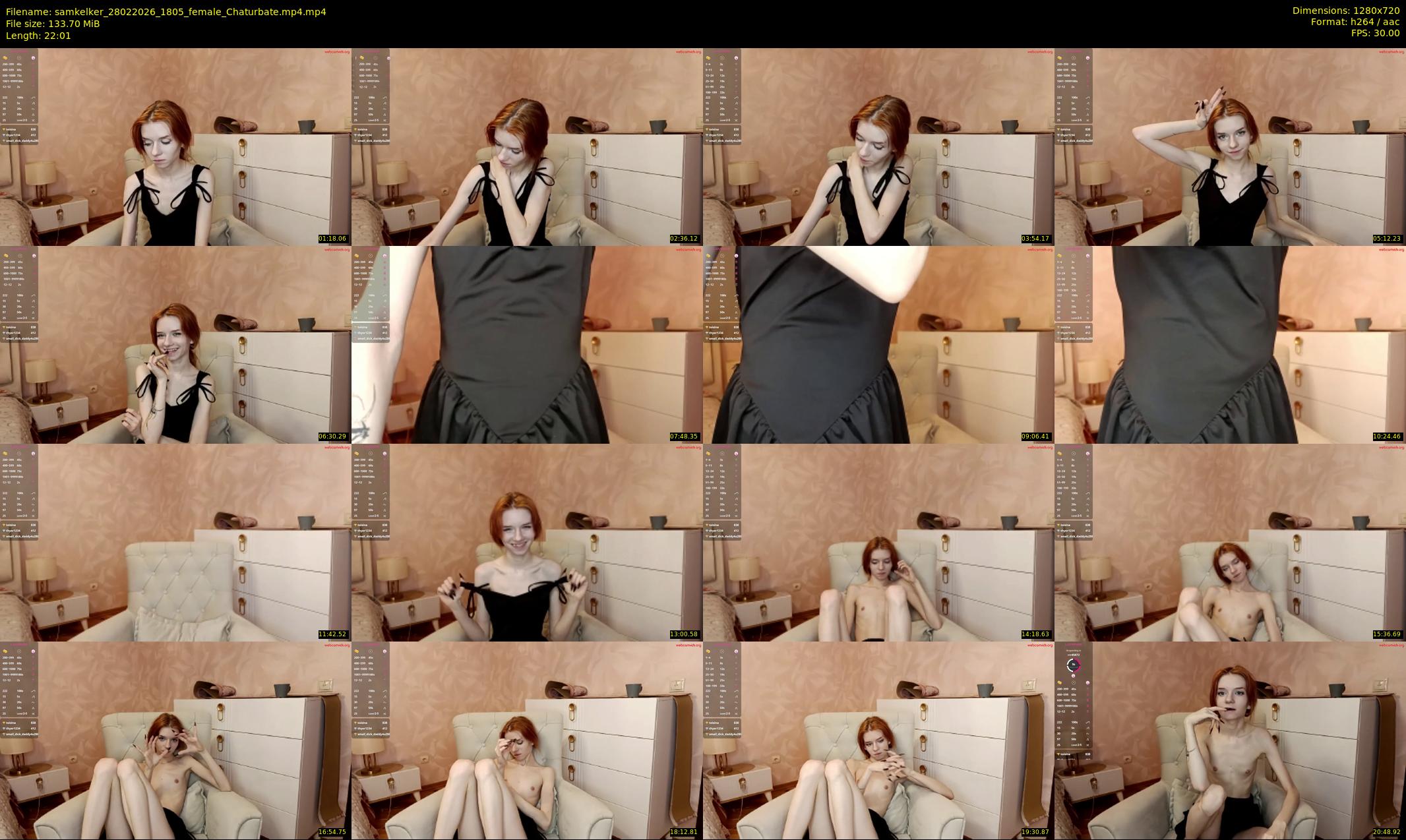 samkelker — 23 minute Chaturbate female cam show recording, 720p, Feb 28, 2026