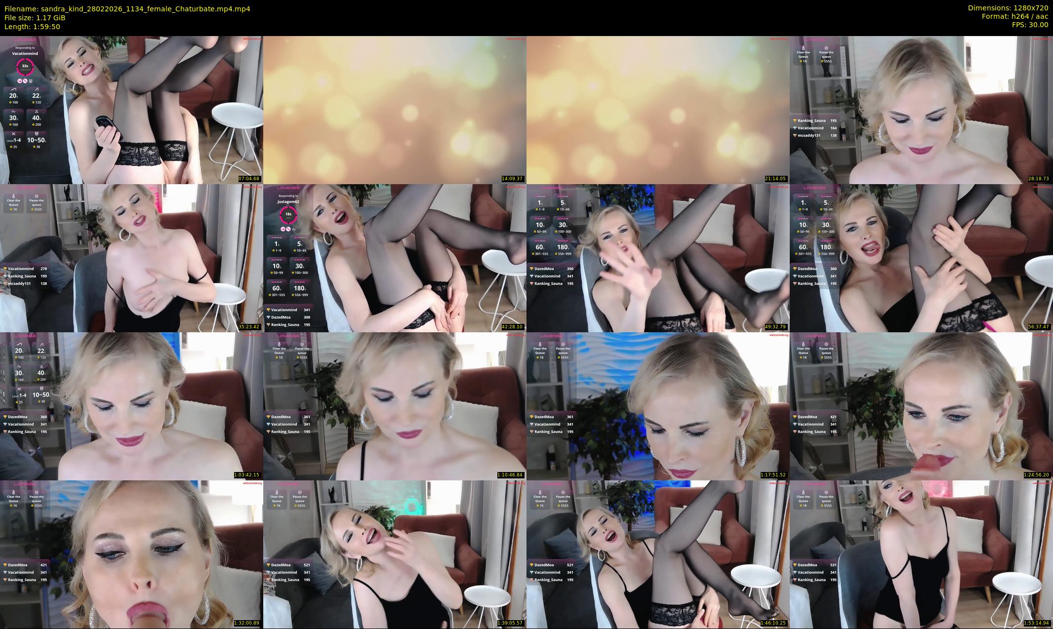 sandra_kind — 120 minute Chaturbate female cam show recording, 720p, Feb 28, 2026