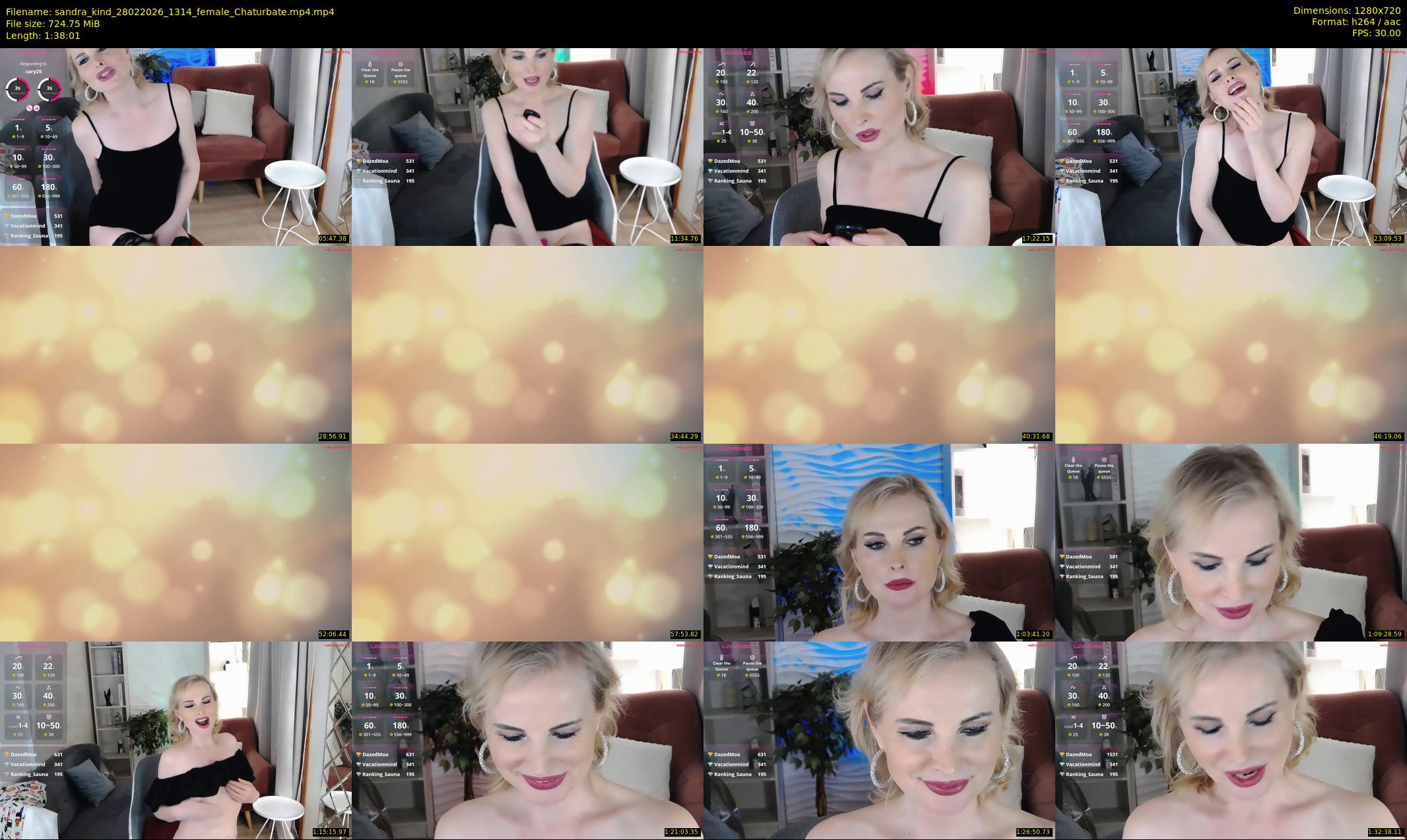 sandra_kind — 99 minute Chaturbate female cam show recording, 720p, Feb 28, 2026
