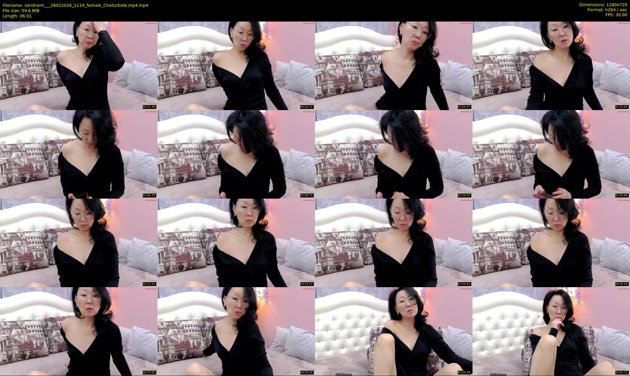sandrami__ — 7 minute Chaturbate female cam show recording, 720p, Feb 28, 2026