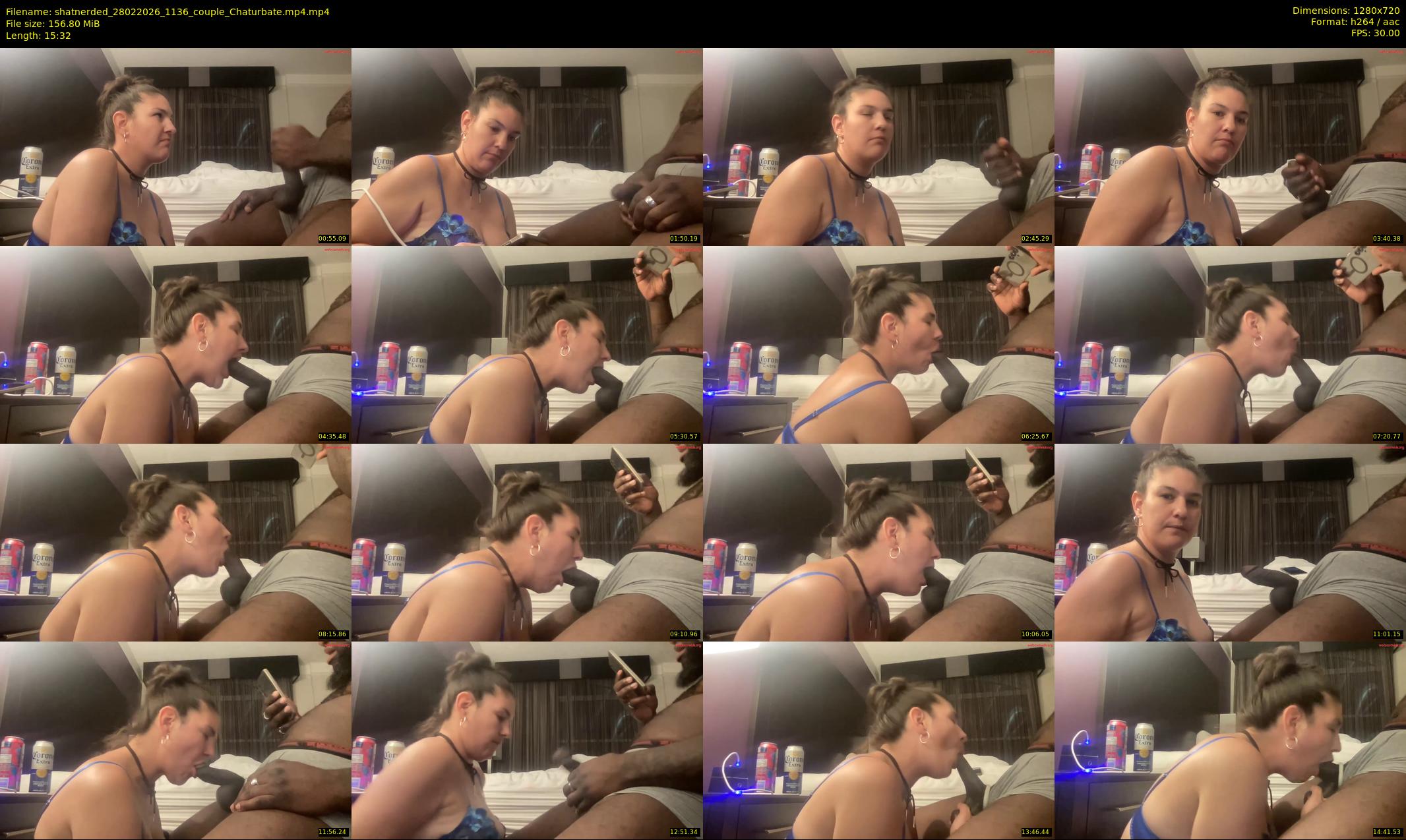 shatnerded — 16 minute Chaturbate couple cam show recording, 720p, Feb 28, 2026