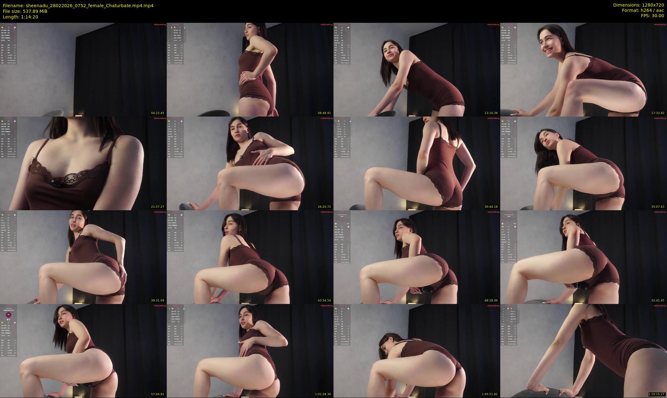sheenadu — 75 minute Chaturbate female cam show recording, 720p, Feb 28, 2026
