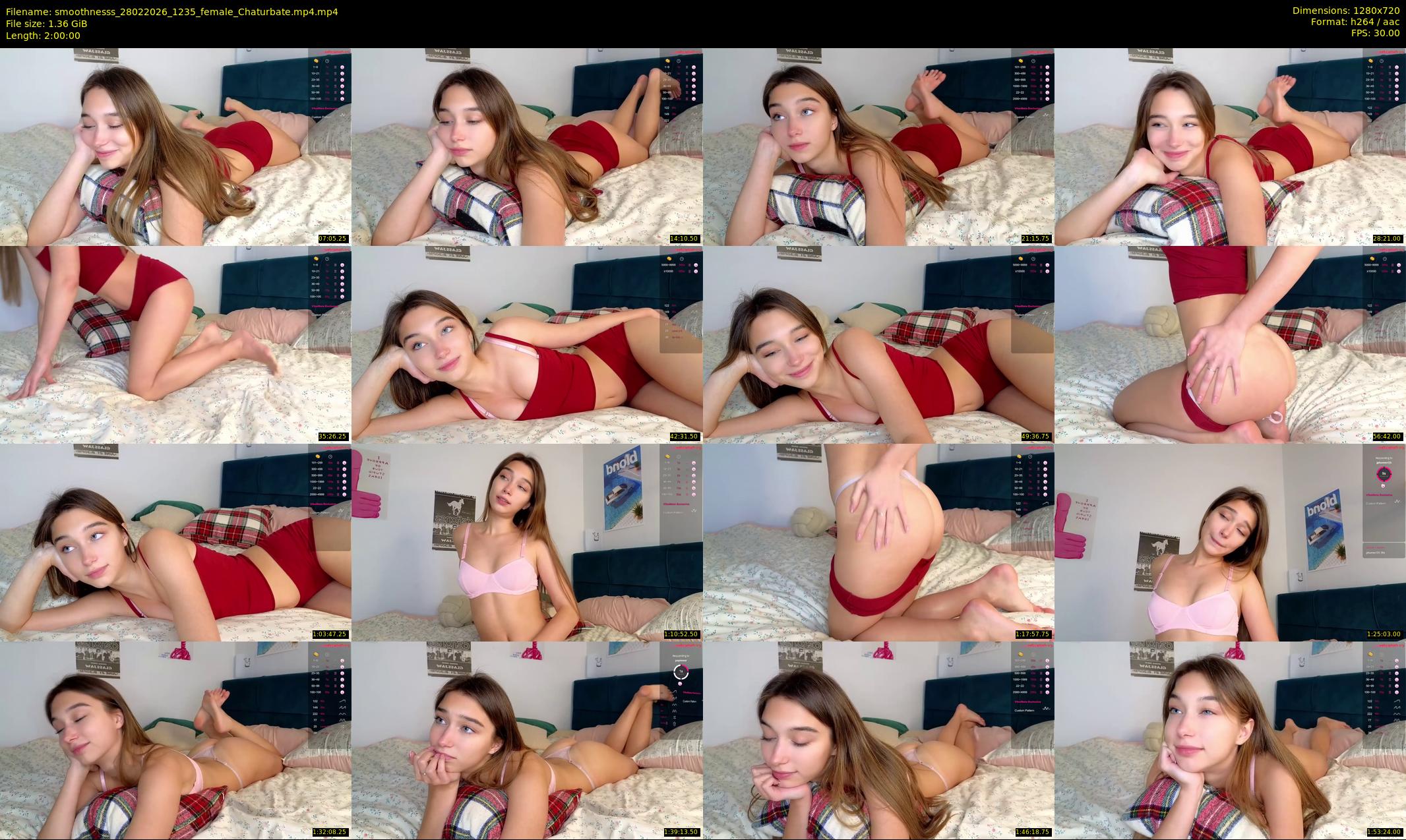 smoothnesss — 120 minute Chaturbate female cam show recording, 720p, Feb 28, 2026