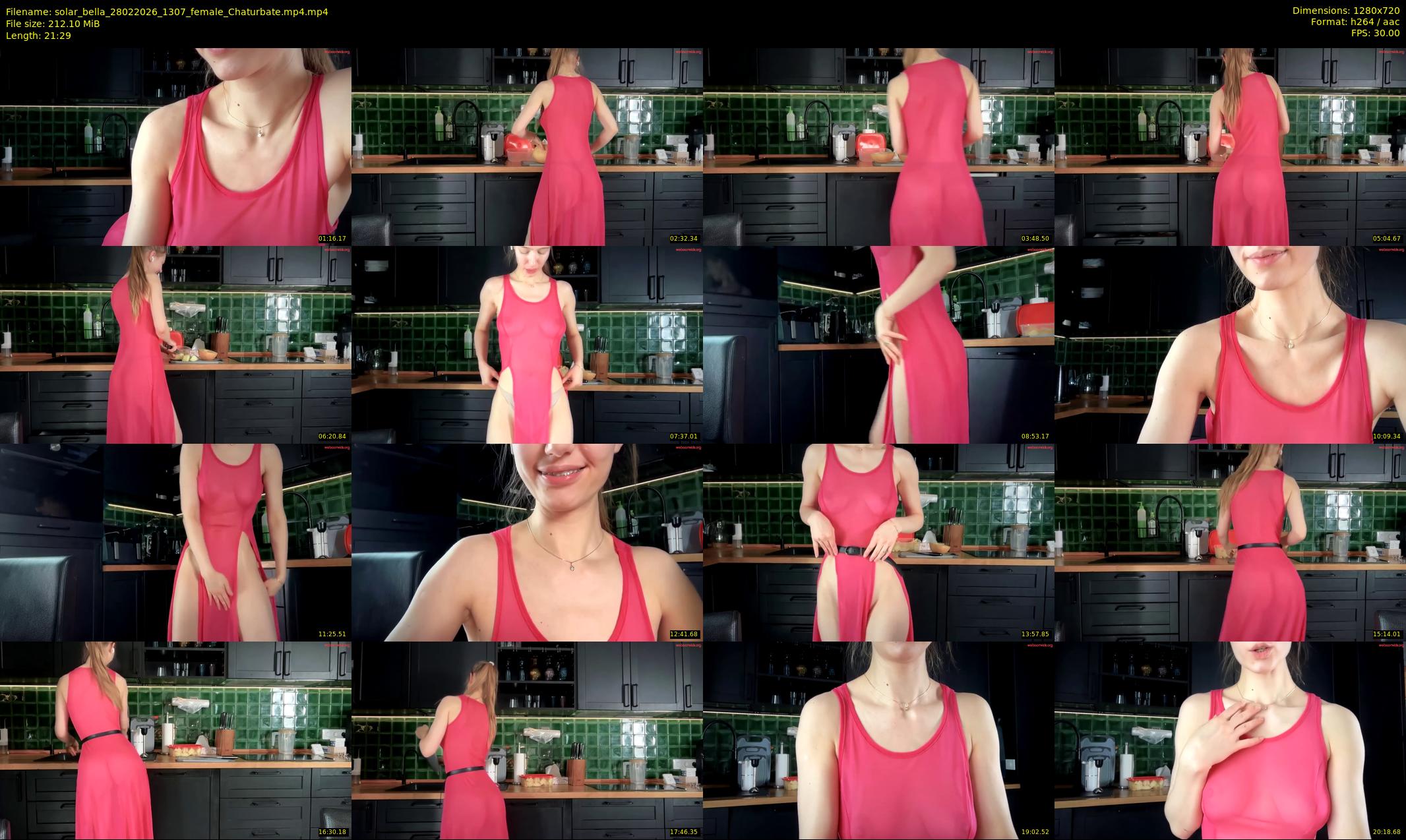 solar_bella — 22 minute Chaturbate female cam show recording, 720p, Feb 28, 2026