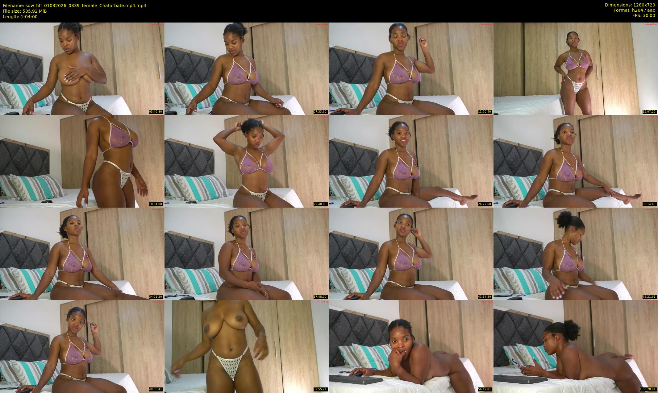 sow_fitt — 64 minute Chaturbate female cam show recording, 720p, Mar 1, 2026