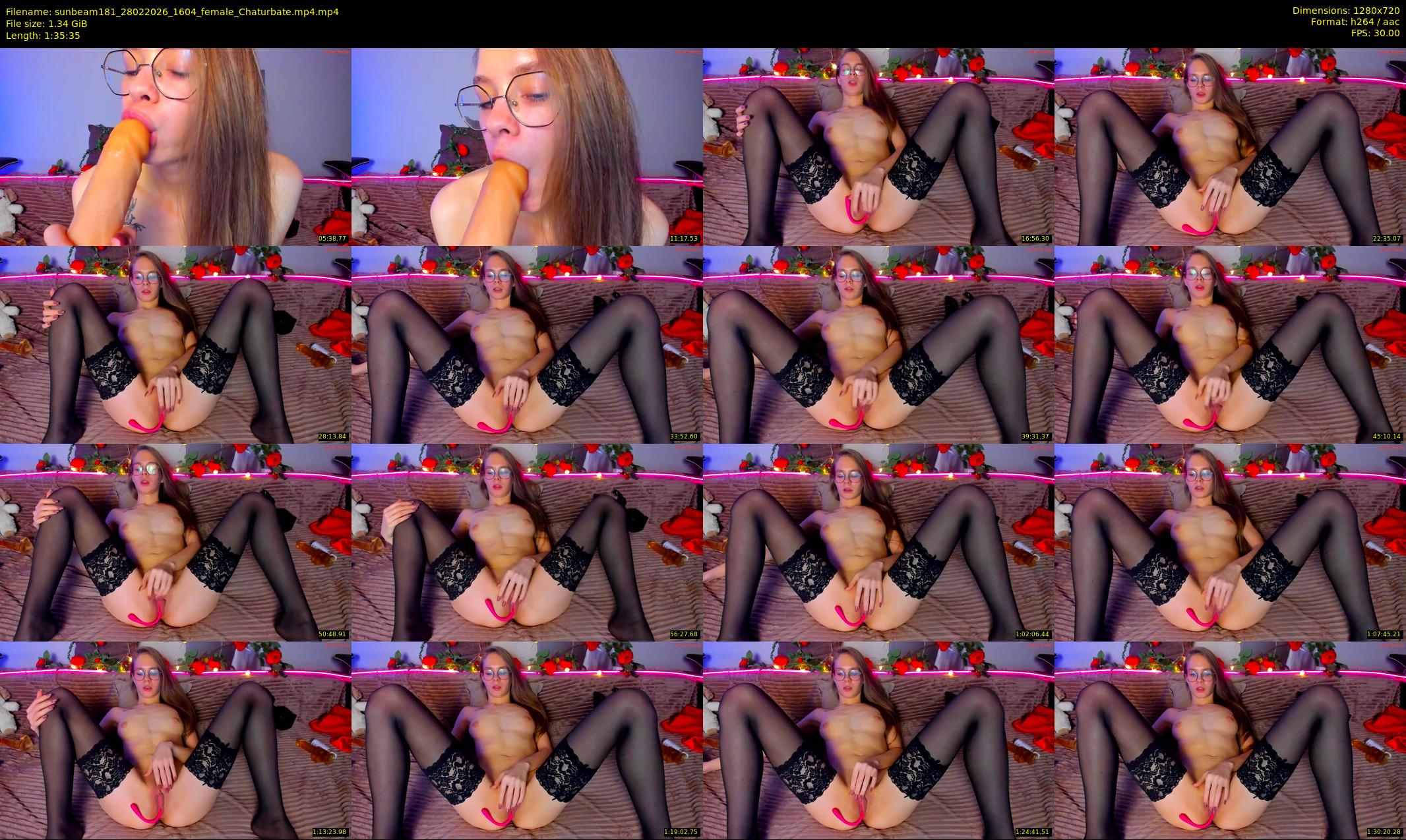 sunbeam181 — 96 minute Chaturbate female cam show recording, 720p, Feb 28, 2026