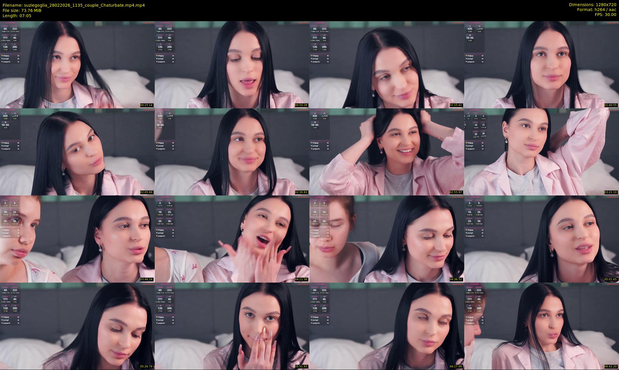 suziegoglia — 8 minute Chaturbate female cam show recording, 720p, Feb 28, 2026