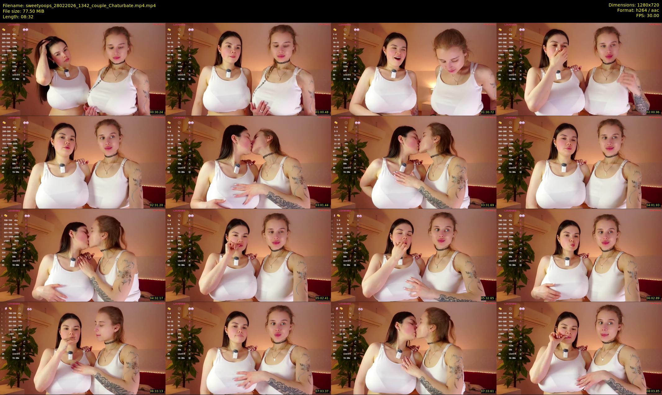 sweetyoops — 9 minute Chaturbate female cam show recording, 720p, Feb 28, 2026