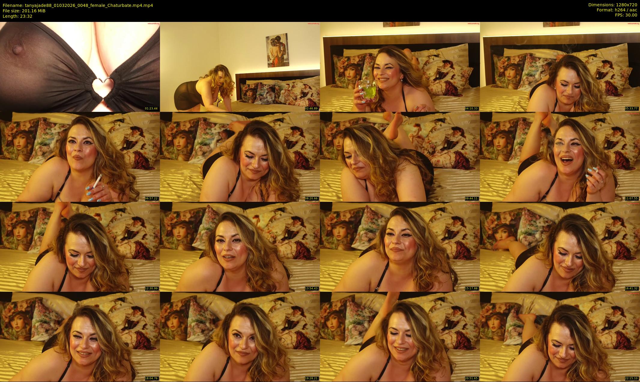 tanyajade88 — 24 minute Chaturbate female cam show recording, 720p, Mar 1, 2026
