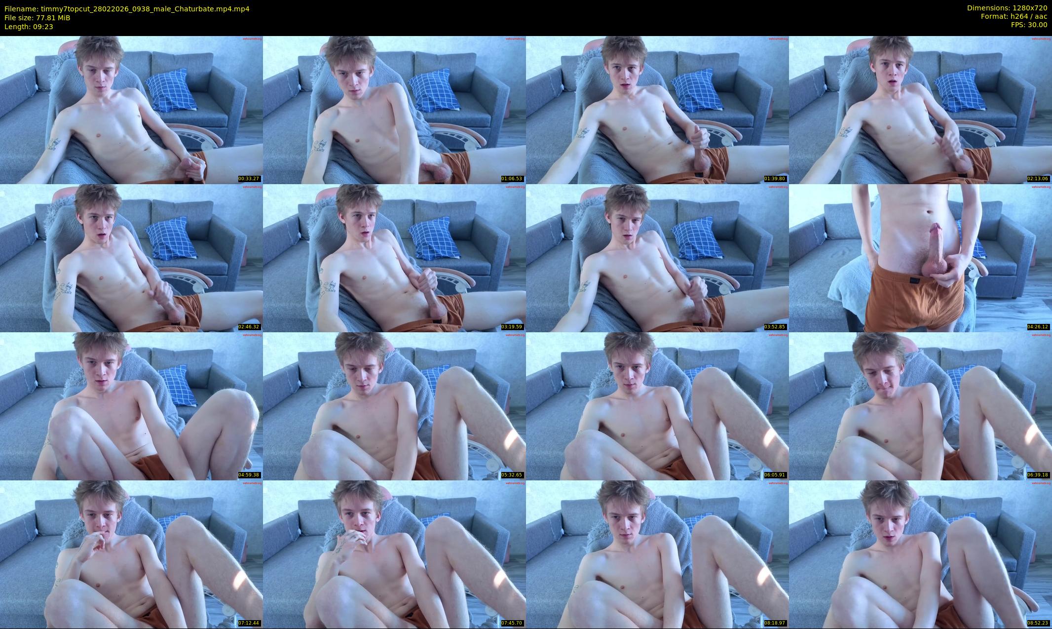 timmy7topcut — 10 minute Chaturbate male cam show recording, 720p, Feb 28, 2026
