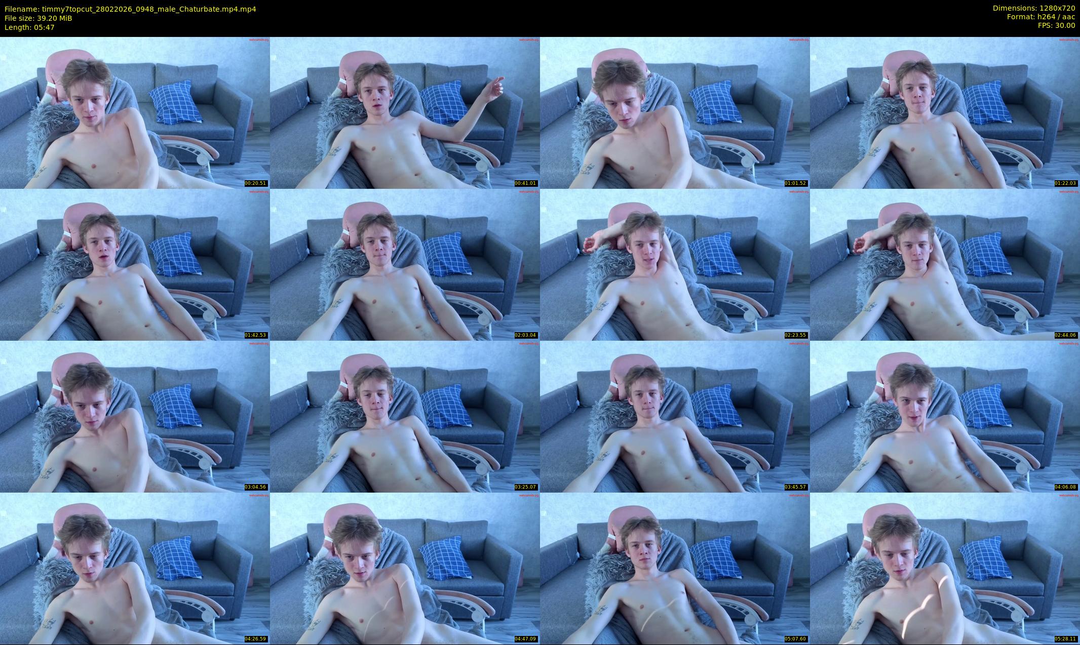 timmy7topcut — 6 minute Chaturbate male cam show recording, 720p, Feb 28, 2026