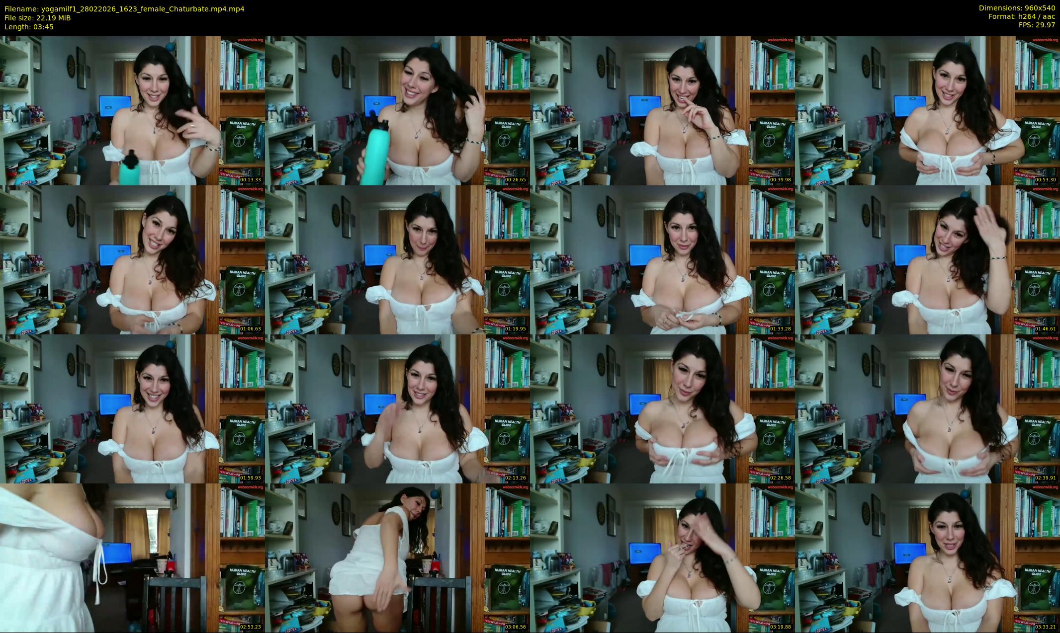 yogamilf1 — 4 minute Chaturbate female cam show recording, 480p, Feb 28, 2026