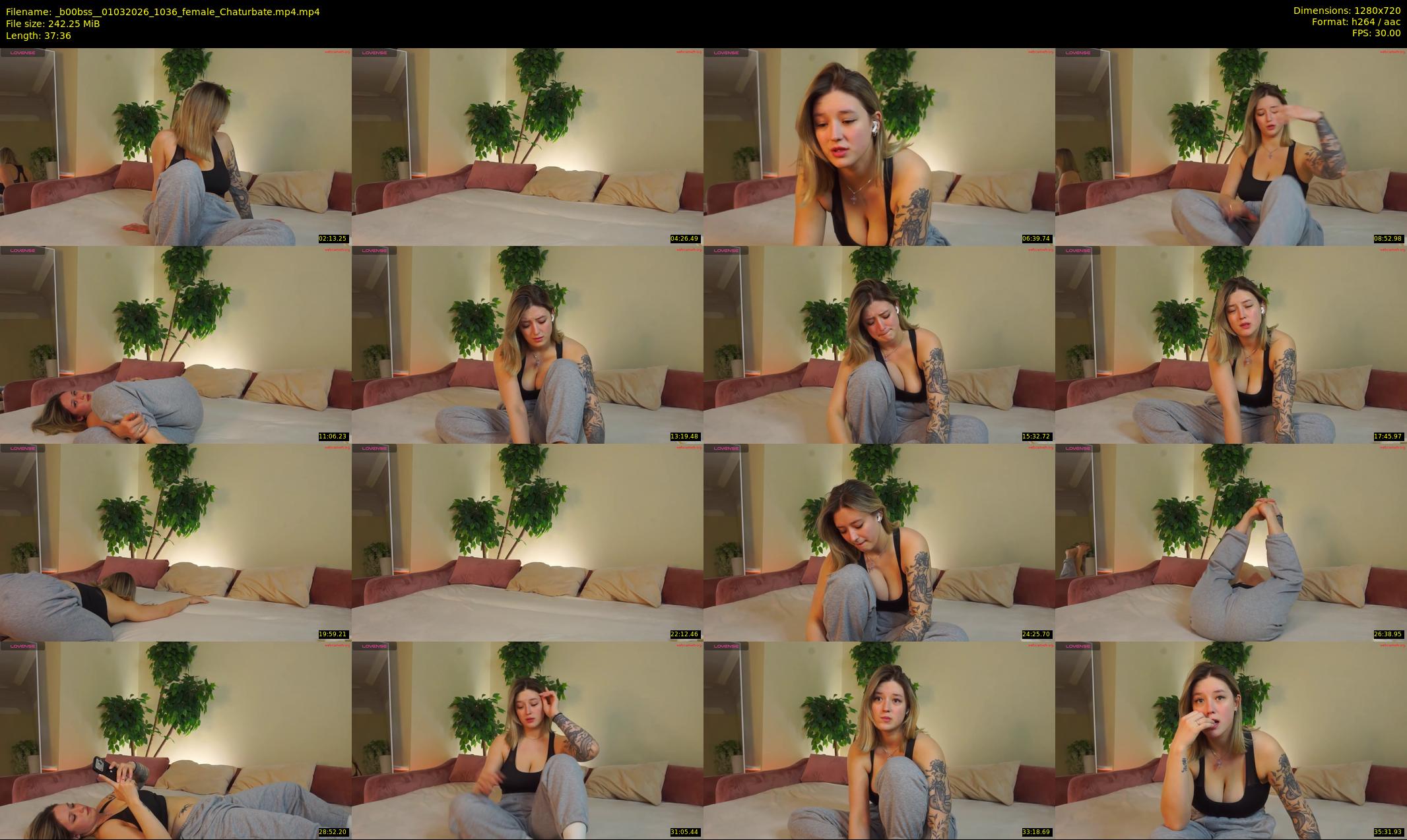 _b00bss_ — 38 minute Chaturbate female cam show recording, 720p, Mar 1, 2026