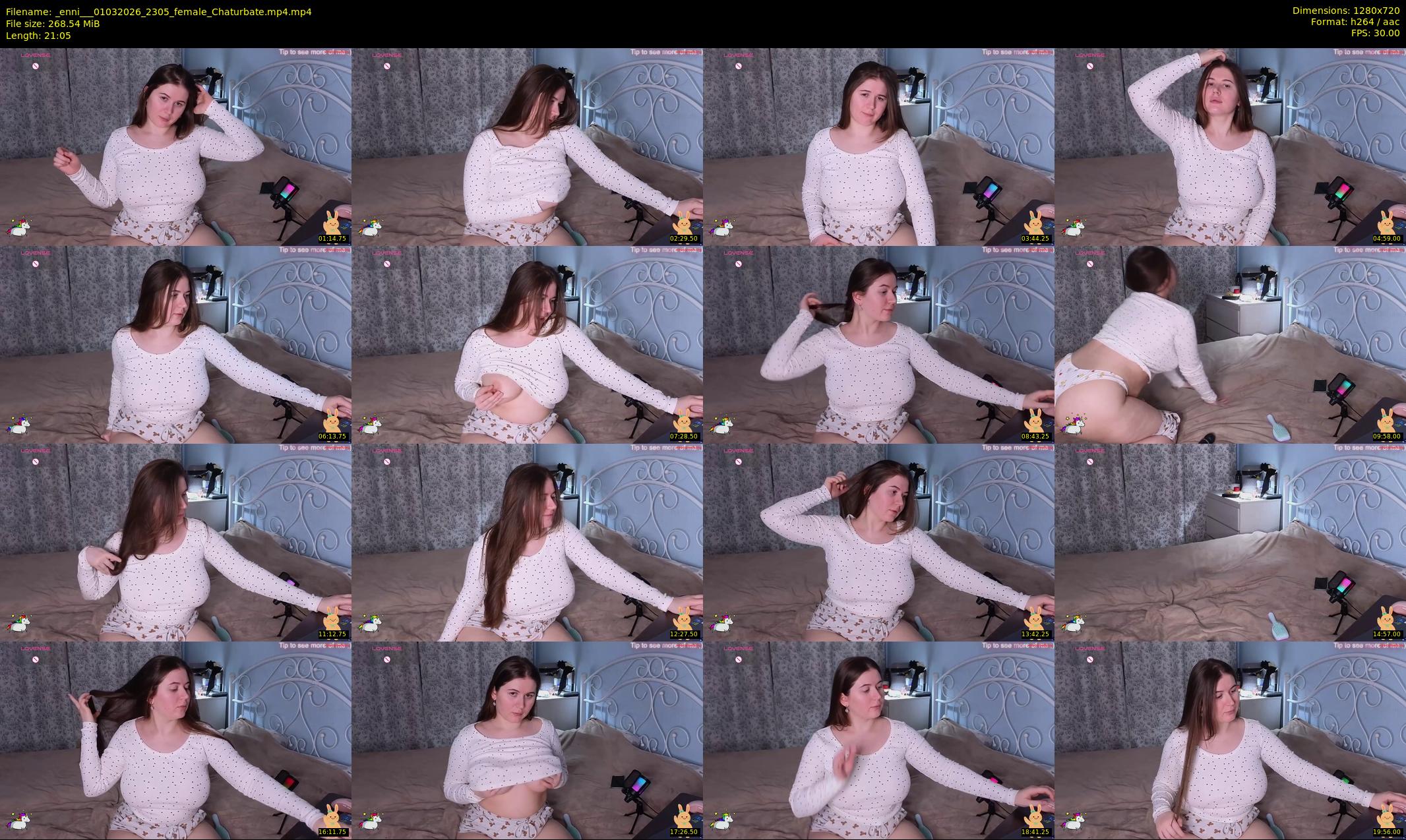 _enni__ — 22 minute Chaturbate female cam show recording, 720p, Mar 1, 2026