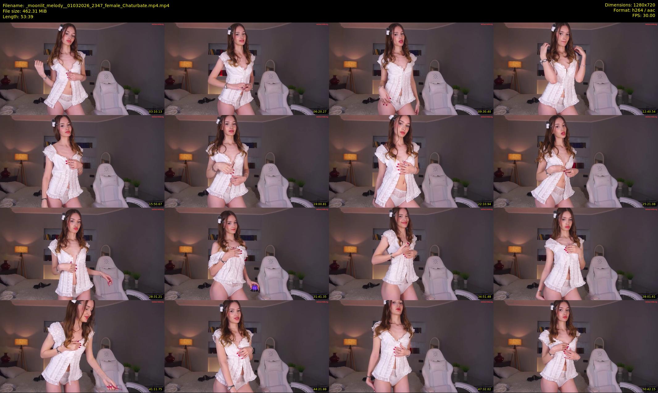 _moonlit_melody_ — 54 minute Chaturbate female cam show recording, 720p, Mar 1, 2026