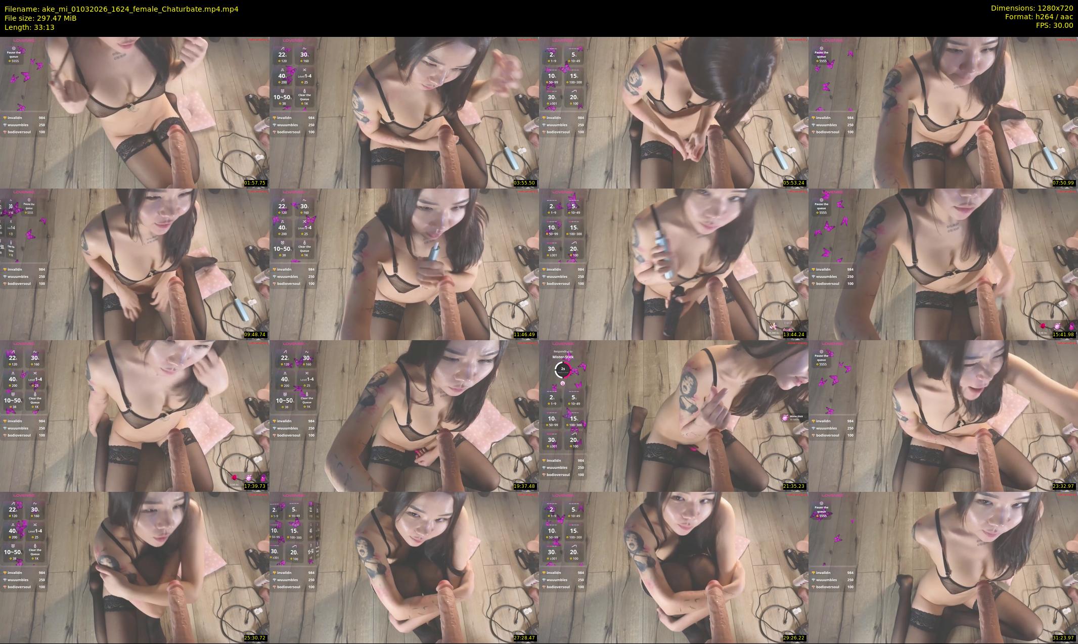 ake_mi — 34 minute Chaturbate female cam show recording, 720p, Mar 1, 2026