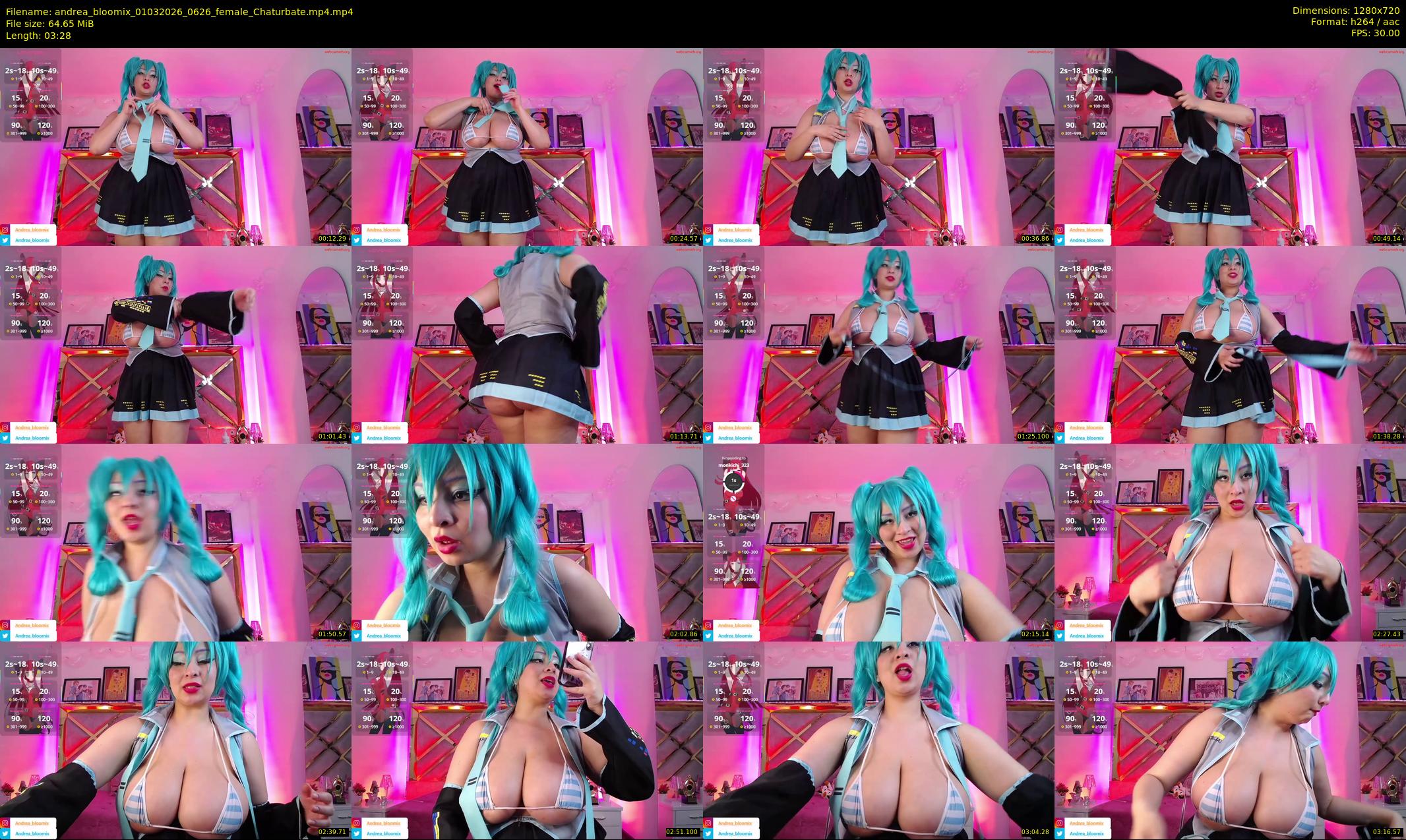 andrea_bloomix — 4 minute Chaturbate female cam show recording, 720p, Mar 1, 2026