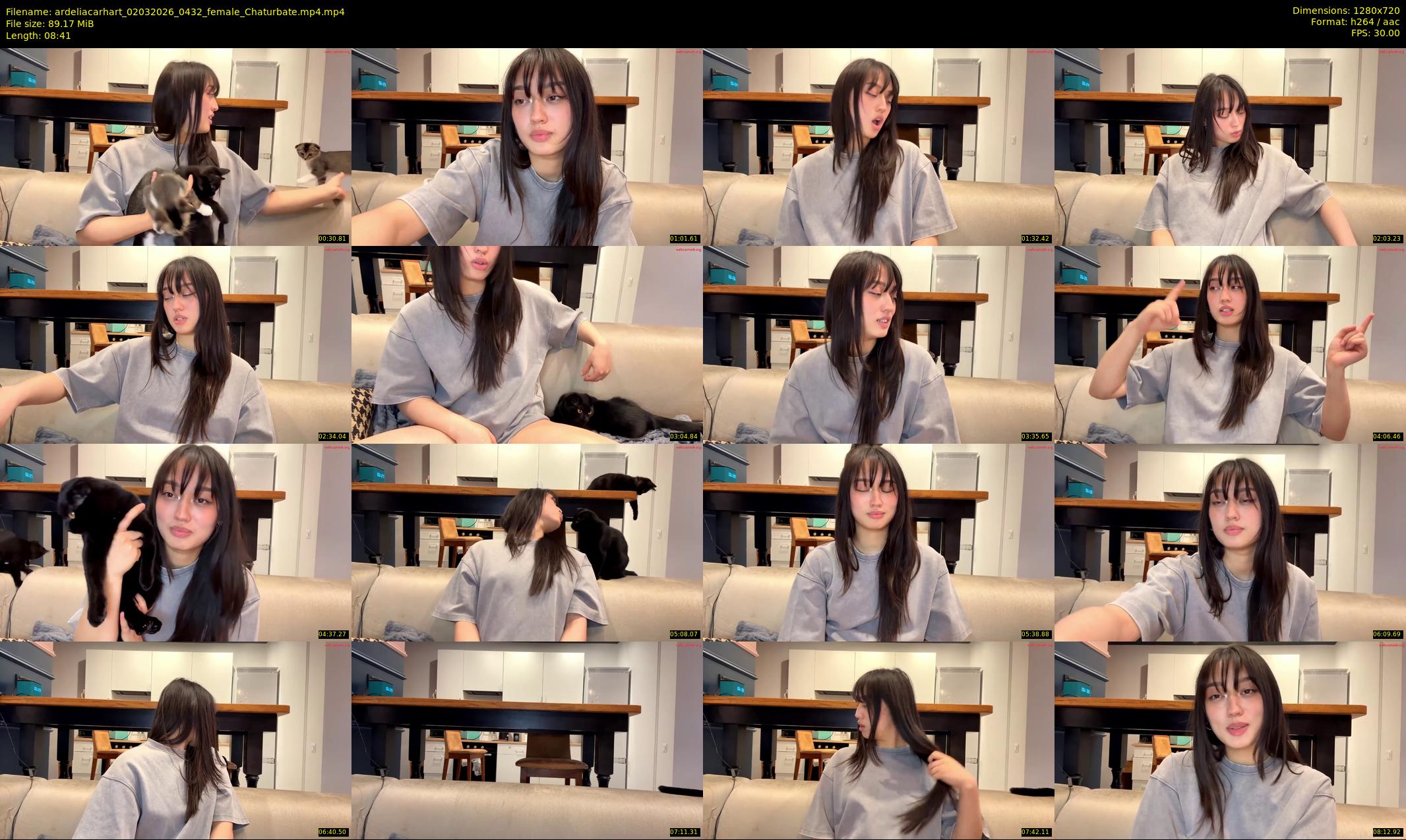 ardeliacarhart — 9 minute Chaturbate female cam show recording, 720p, Mar 2, 2026