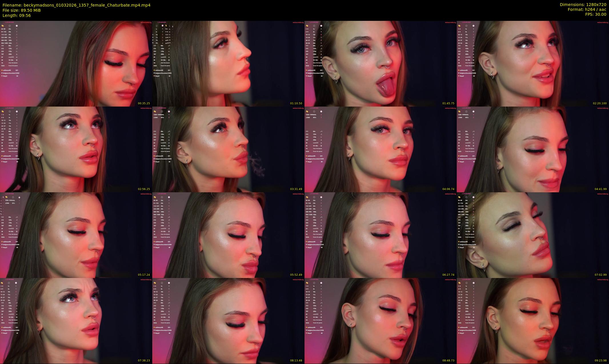 beckymadsons — 10 minute Chaturbate female cam show recording, 720p, Mar 1, 2026