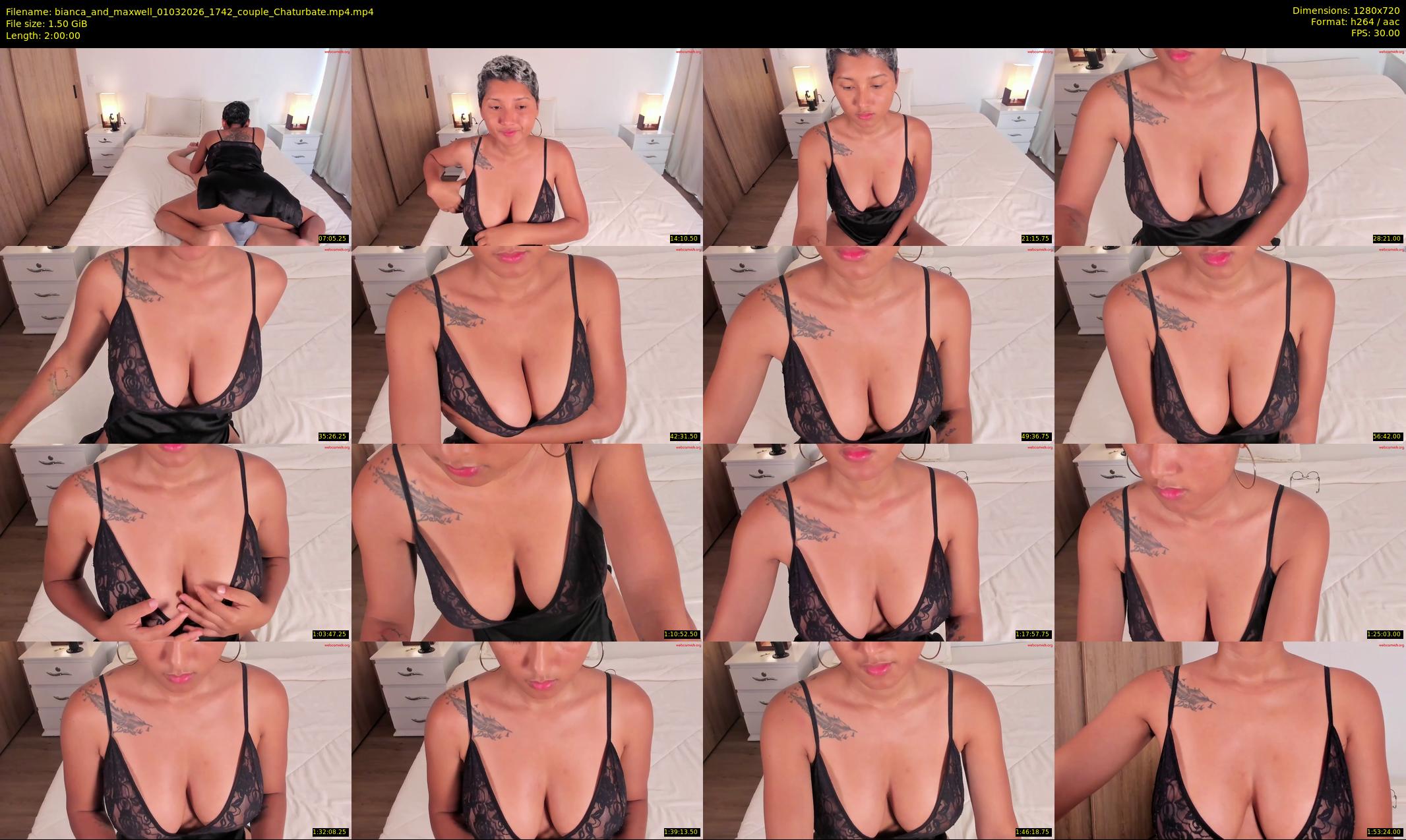 bianca_and_maxwell — 120 minute Chaturbate couple cam show recording, 720p, Mar 1, 2026