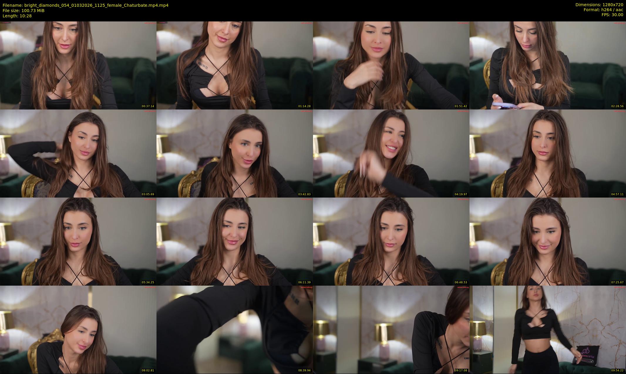 bright_diamonds_054 — 11 minute Chaturbate couple cam show recording, 720p, Mar 1, 2026