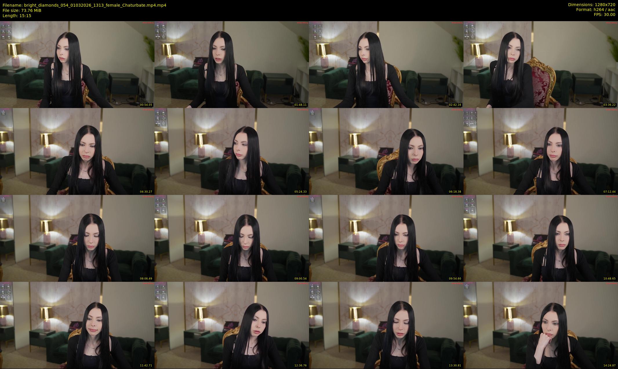 bright_diamonds_054 — 16 minute Chaturbate couple cam show recording, 720p, Mar 1, 2026