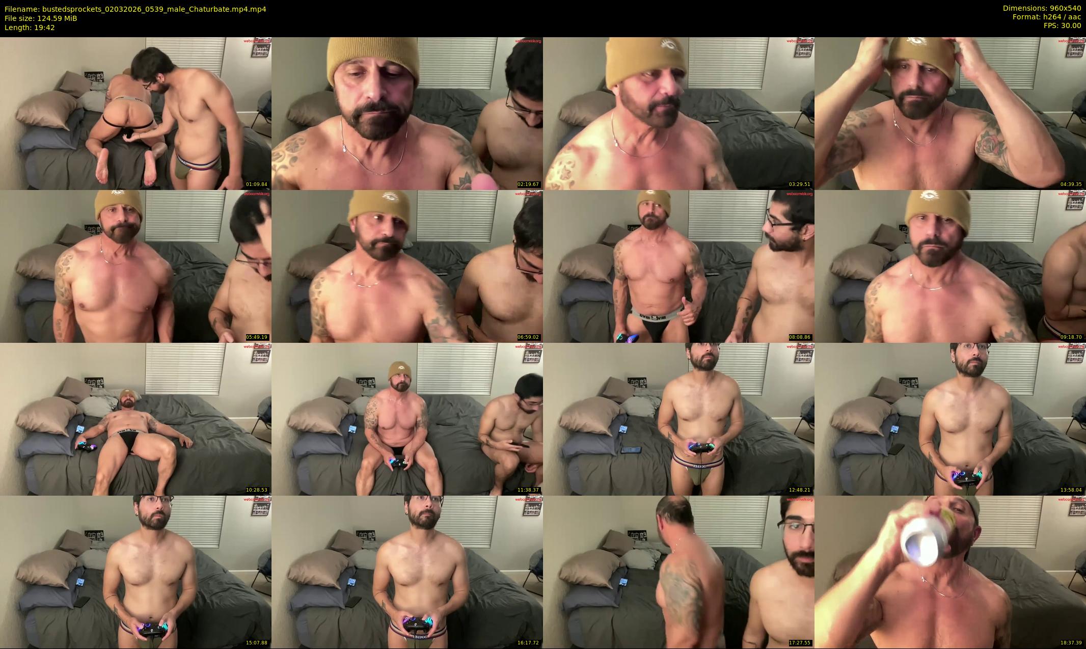 bustedsprockets — 20 minute Chaturbate male cam show recording, 480p, Mar 2, 2026