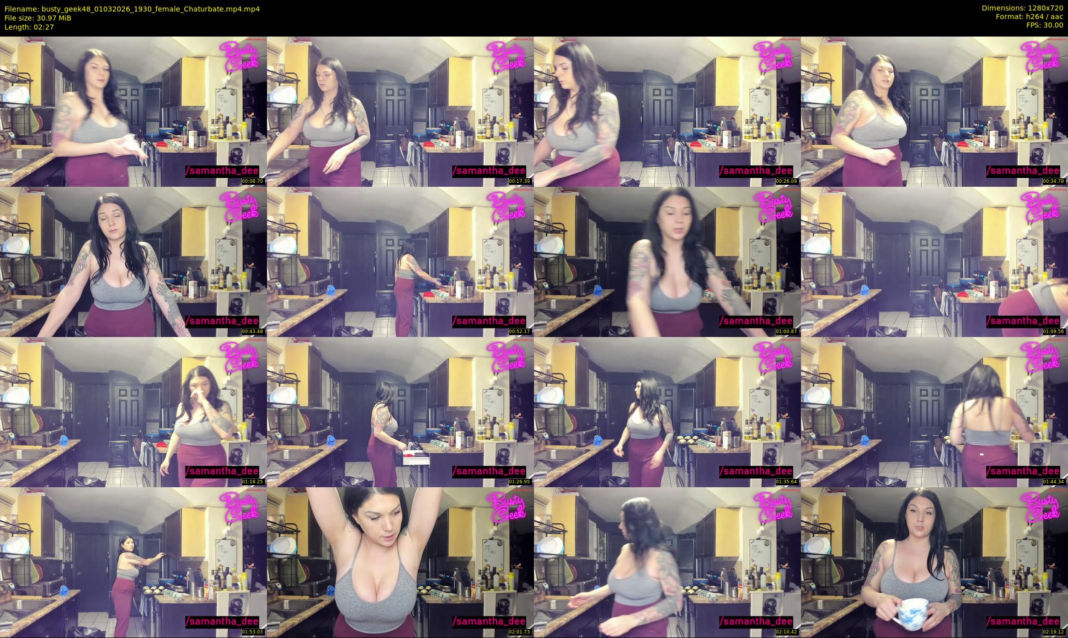 busty_geek48 — 3 minute Chaturbate female cam show recording, 720p, Mar 1, 2026