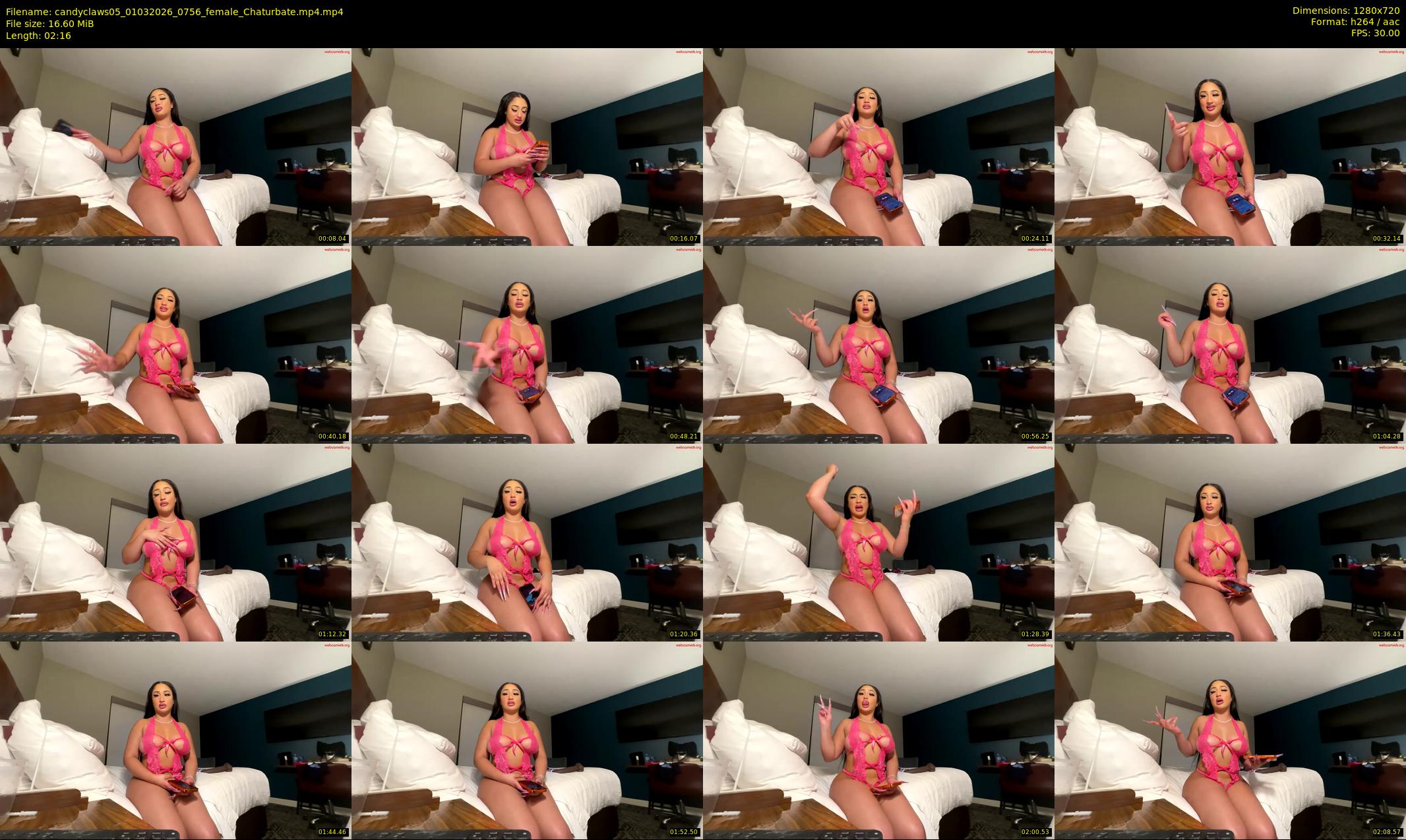 candyclaws05 — 3 minute Chaturbate female cam show recording, 720p, Mar 1, 2026