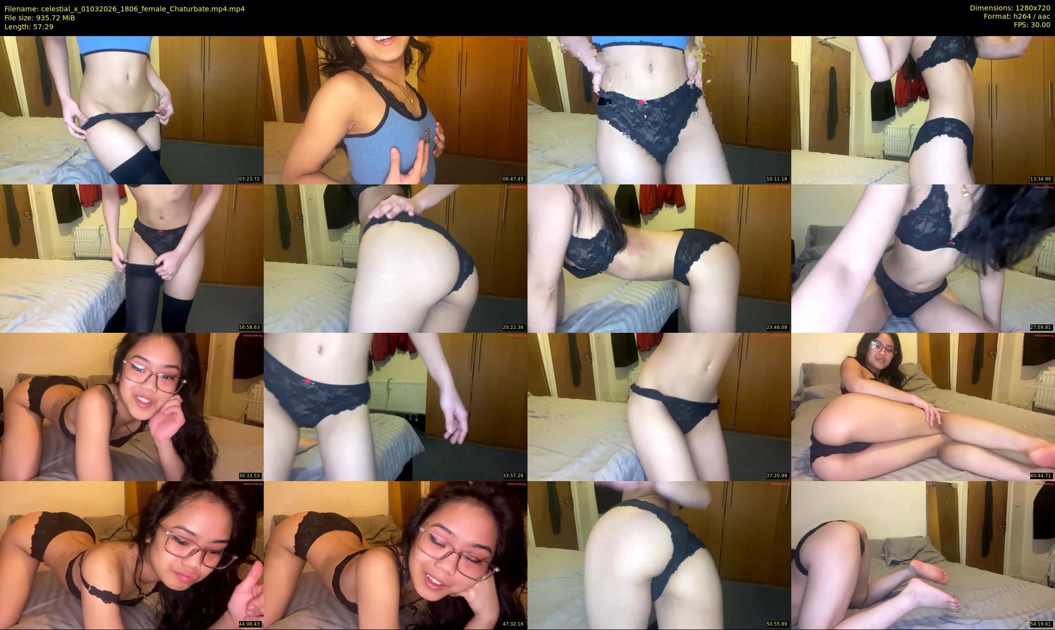 celestial_x — 58 minute Chaturbate female cam show recording, 720p, Mar 1, 2026